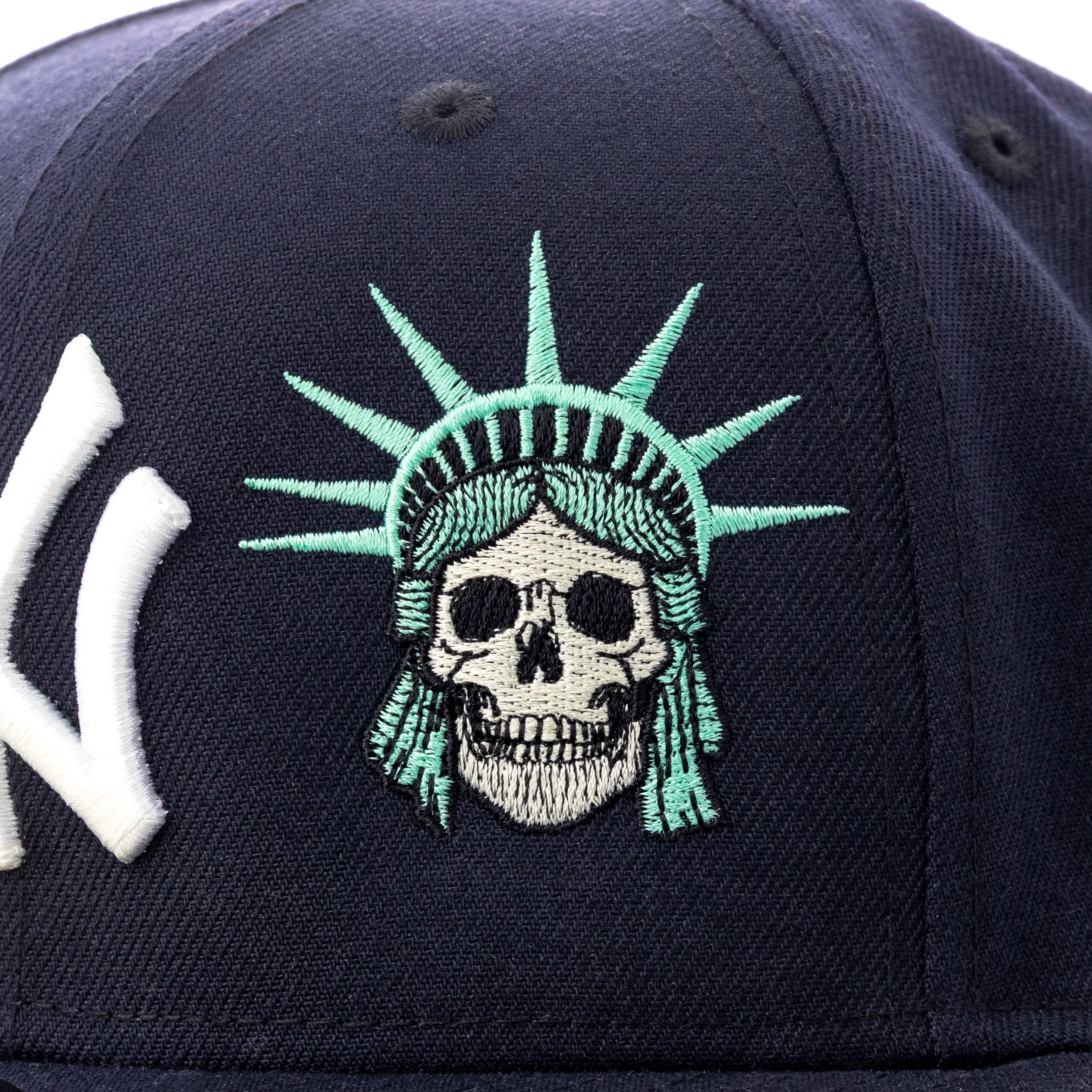 New York Yankees Custom Hat 'King of New York' Statue Of Liberty - Image 8