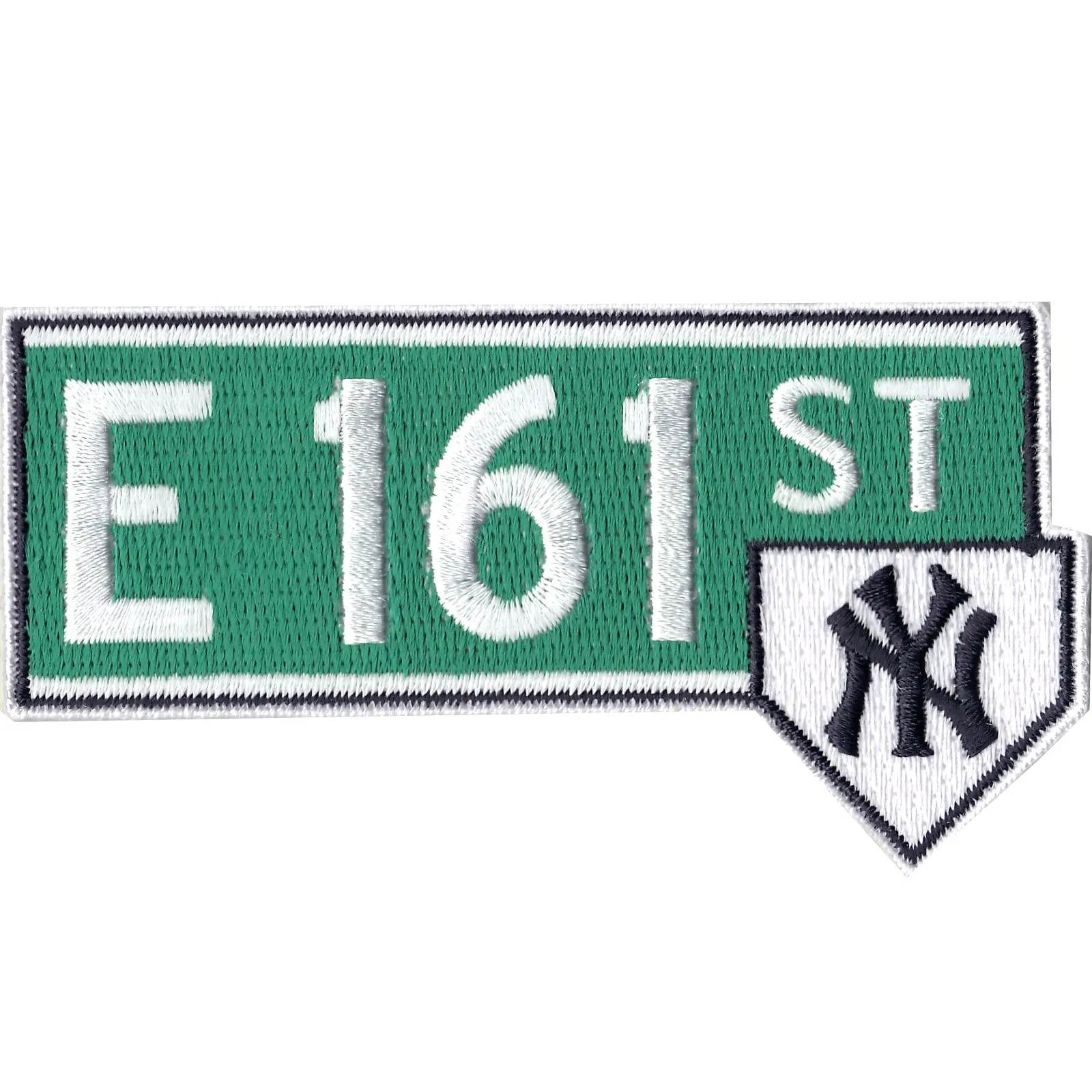 New York Yankees "E 161st" Street Sign Team Patch