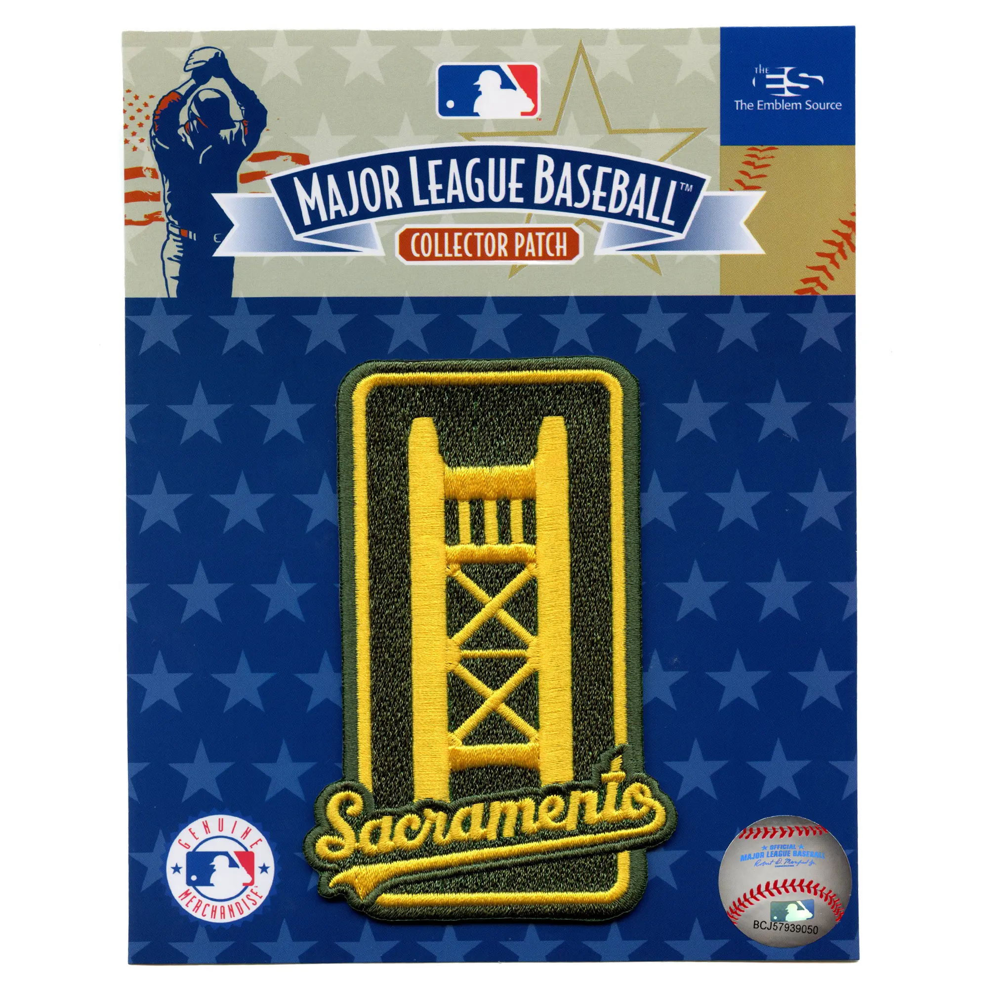 Oakland A's Athletics Jersey Patch Sacramento 2025 Embroidered Iron On