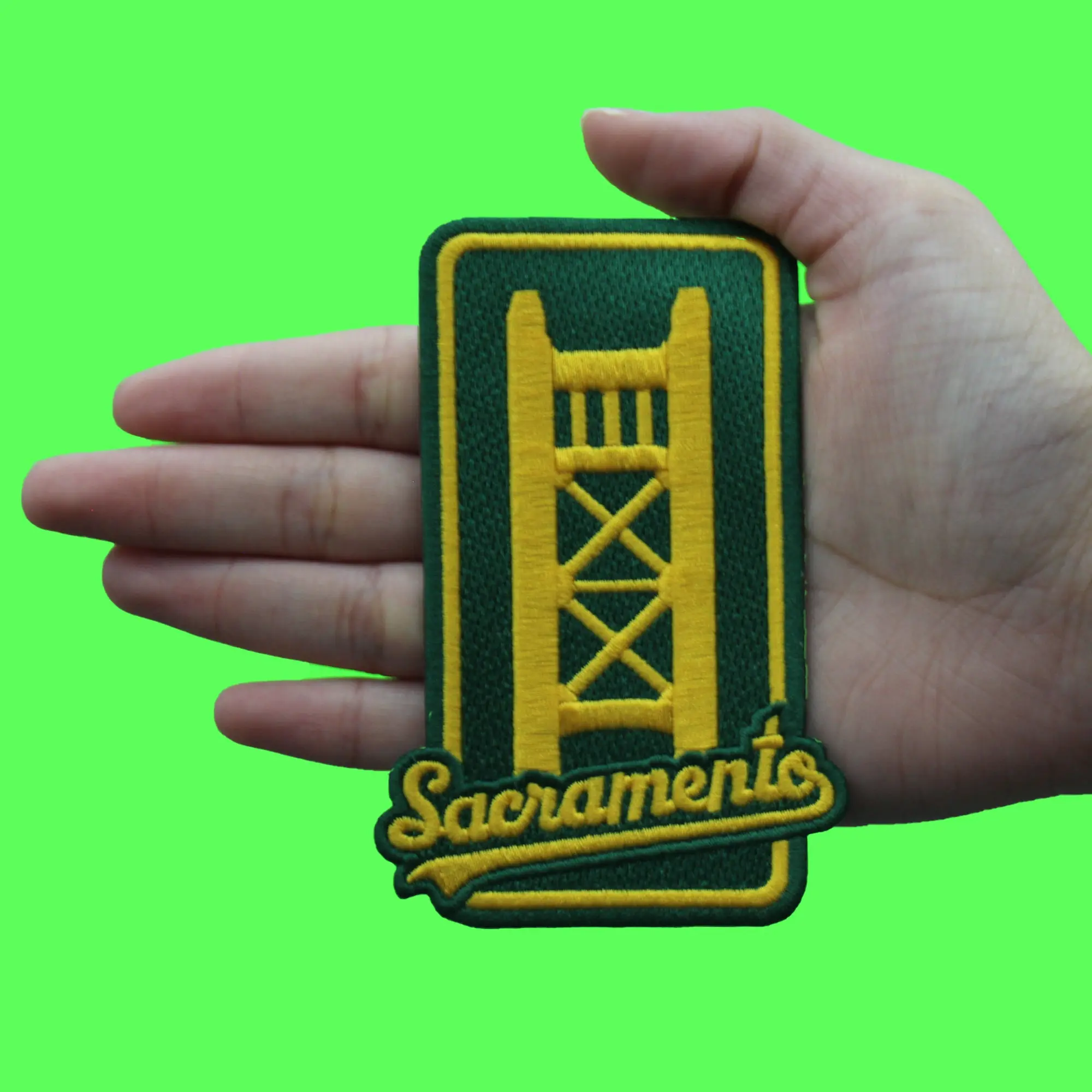 Oakland A's Athletics Jersey Patch Sacramento 2025 Embroidered Iron On - Image 3