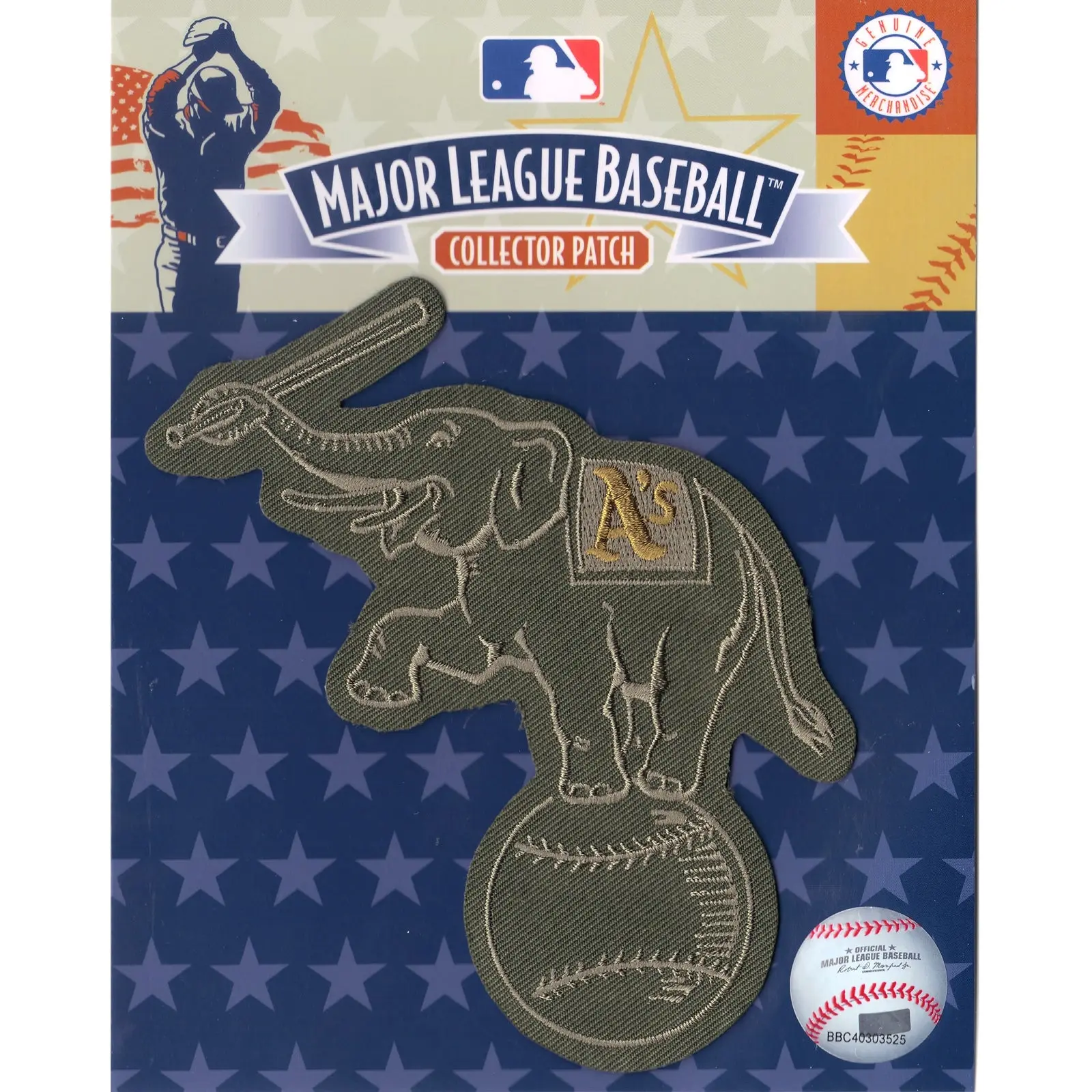 Oakland Athletics 2018 Memorial Day USMC Logo Patch