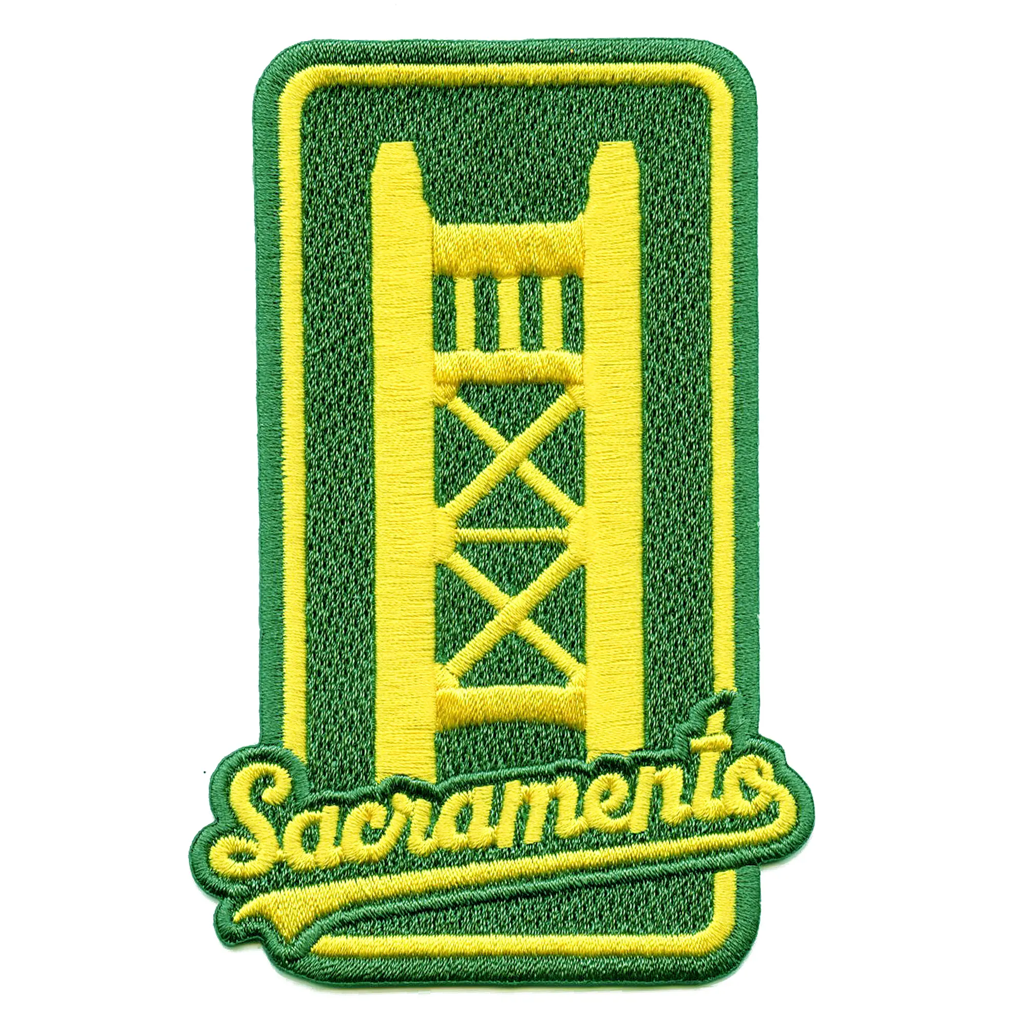 Oakland Athletics 2025 Jersey Patch (Kelly Green) Sacramento Embroidered Iron On - Image 2
