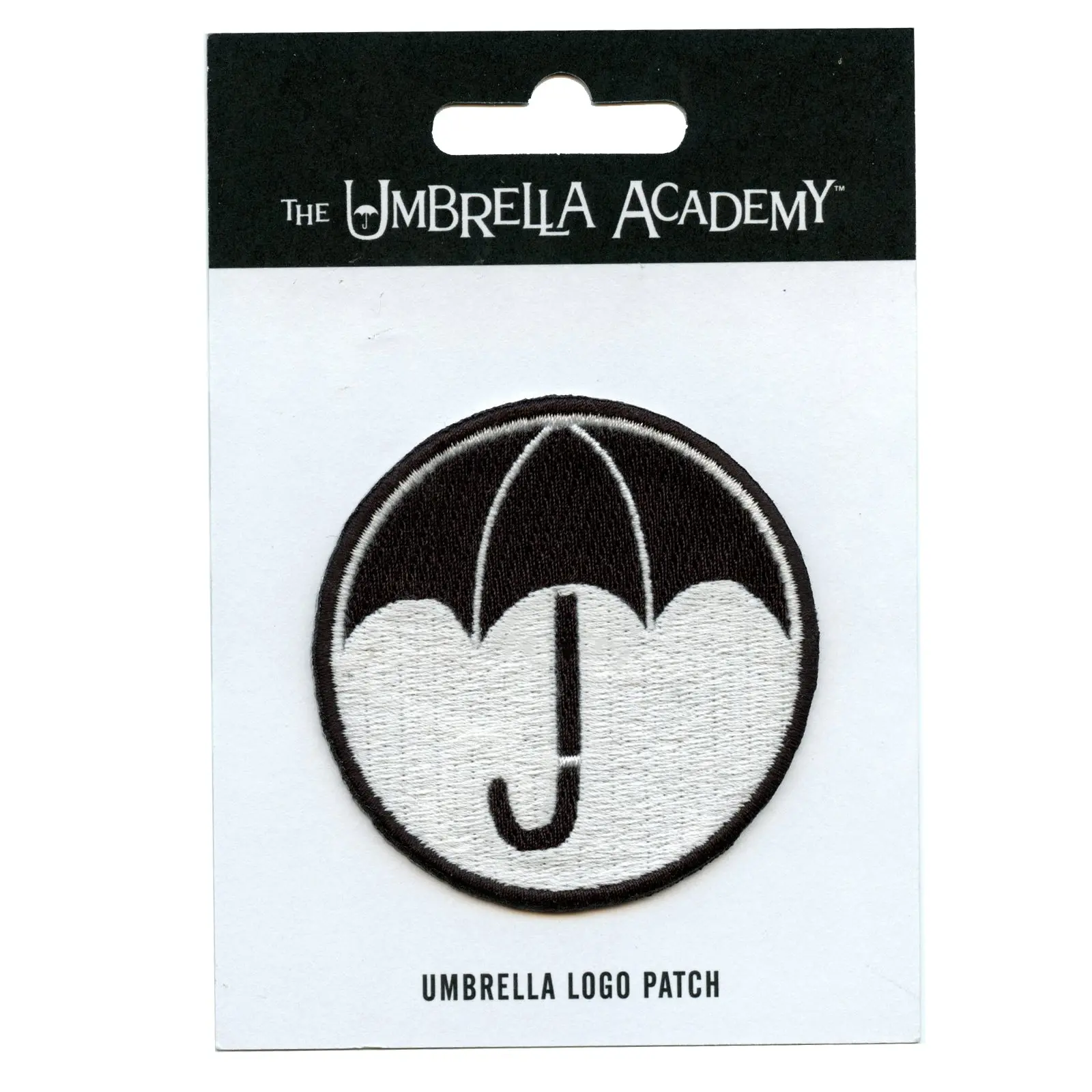 Official Umbrella Academy Umbrella Logo Embroidered Iron On Patch - Image 2