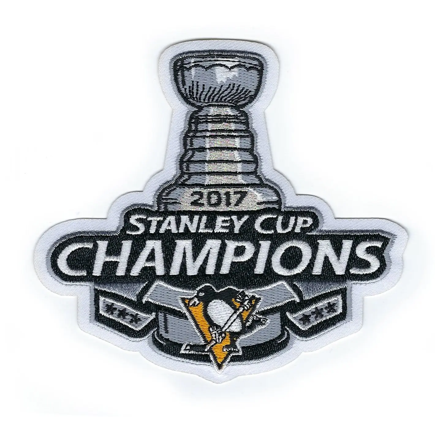 Official 2017 NHL Stanley Cup Final Champions Pittsburgh Penguins Jersey Patch