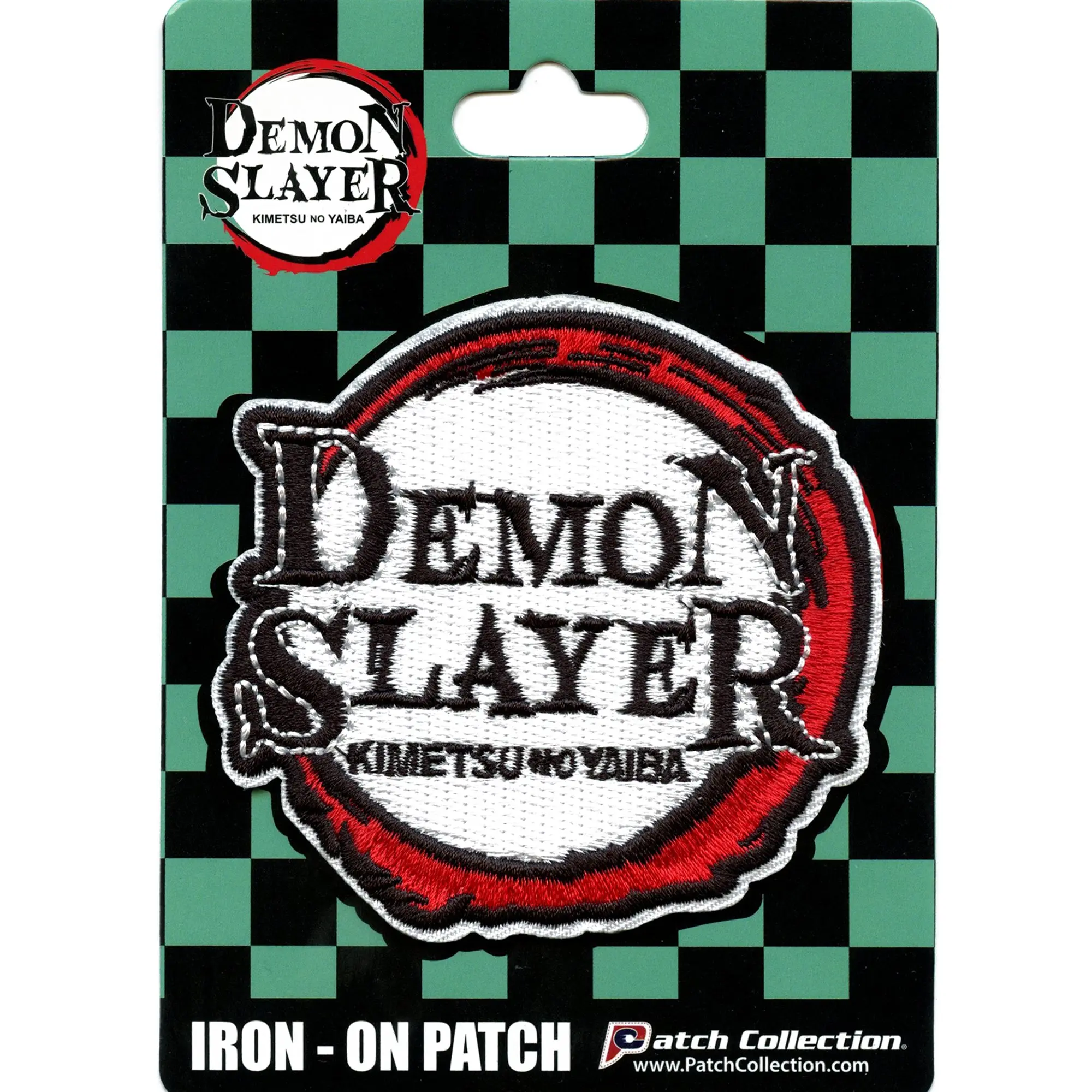 Official Demon Slayer Patch Anime Logo Embroidered Iron On - Image 2