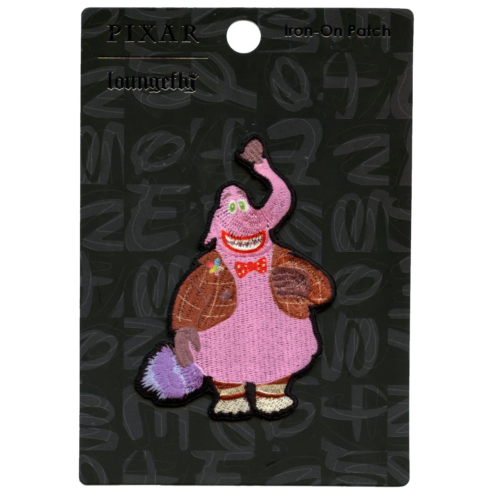 Official Disney's Inside Out Bing Bong Embroidered Iron On Applique Patch - Image 2