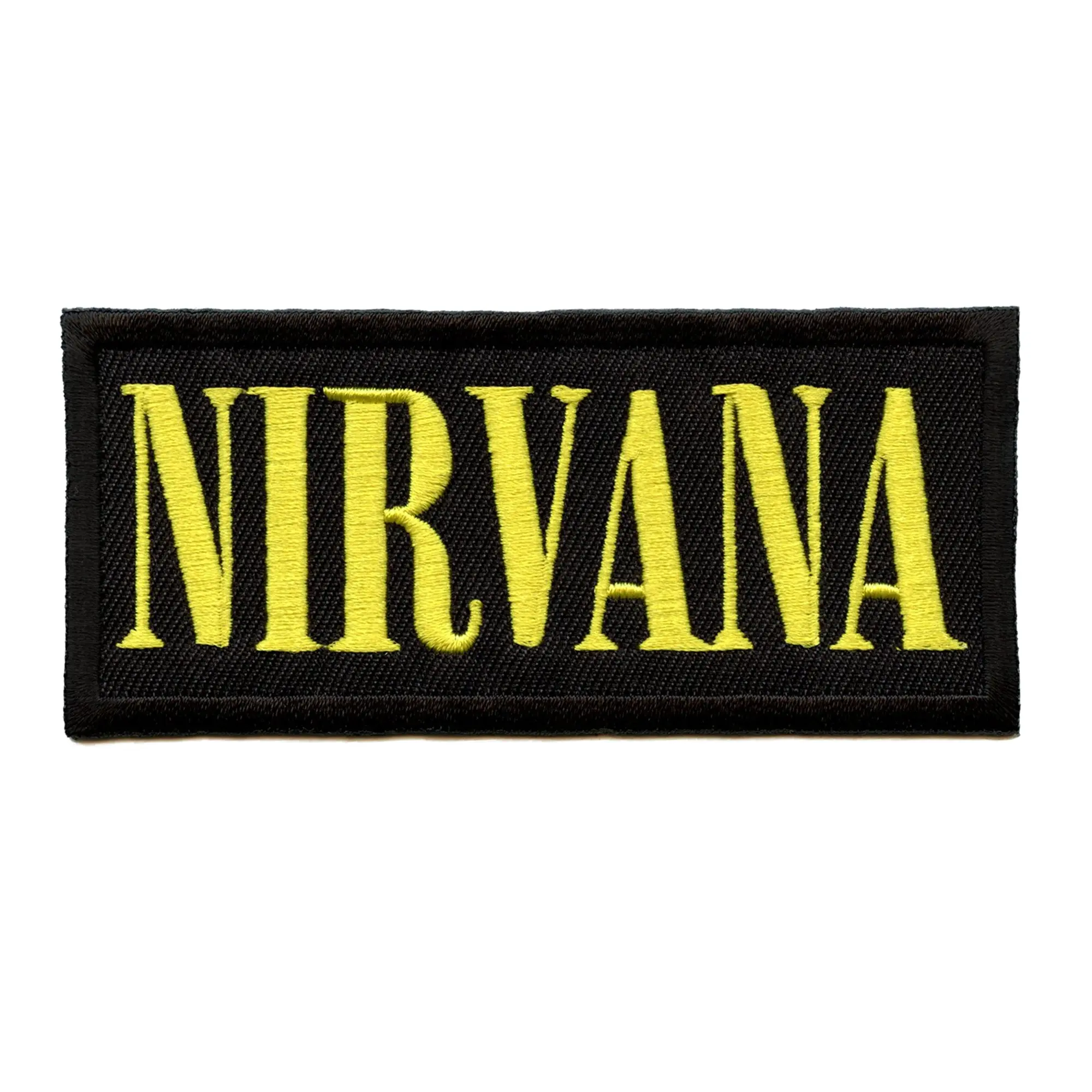 Official Nirvana Patch Box Logo Embroidered Iron On