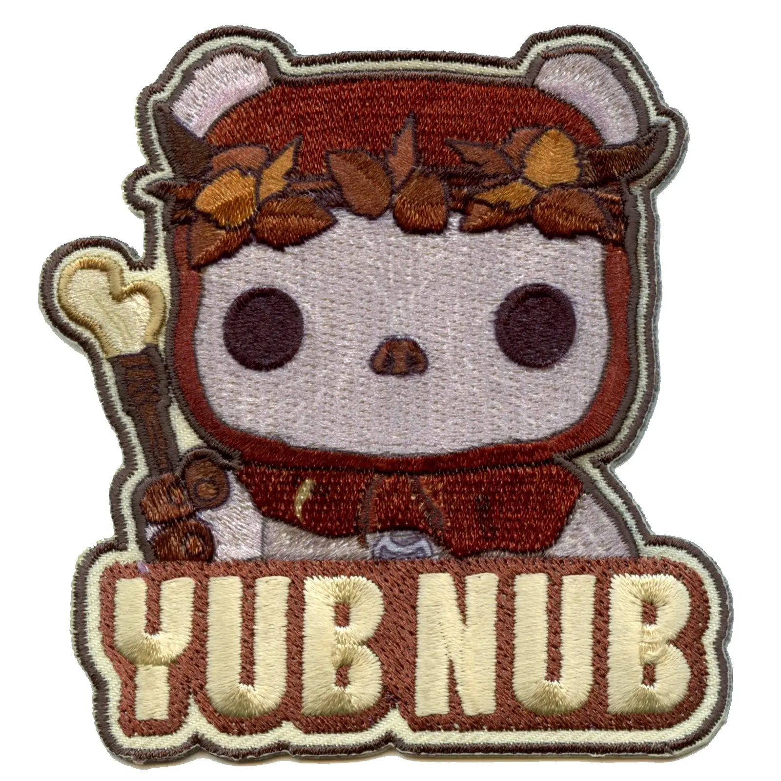 Official Star Wars POP Yub Nub Embroidered Iron On Patch