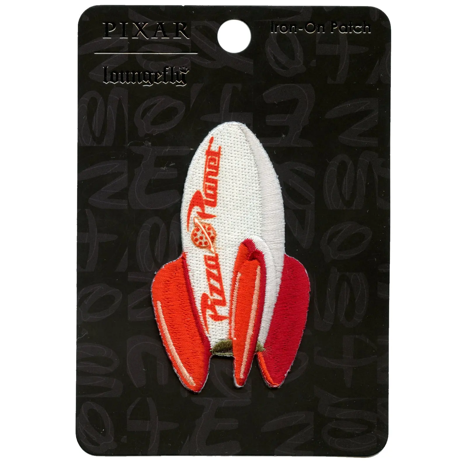 Official Toy Story: Pizza Planet Rocket Embroidered Iron On Patch - Image 2