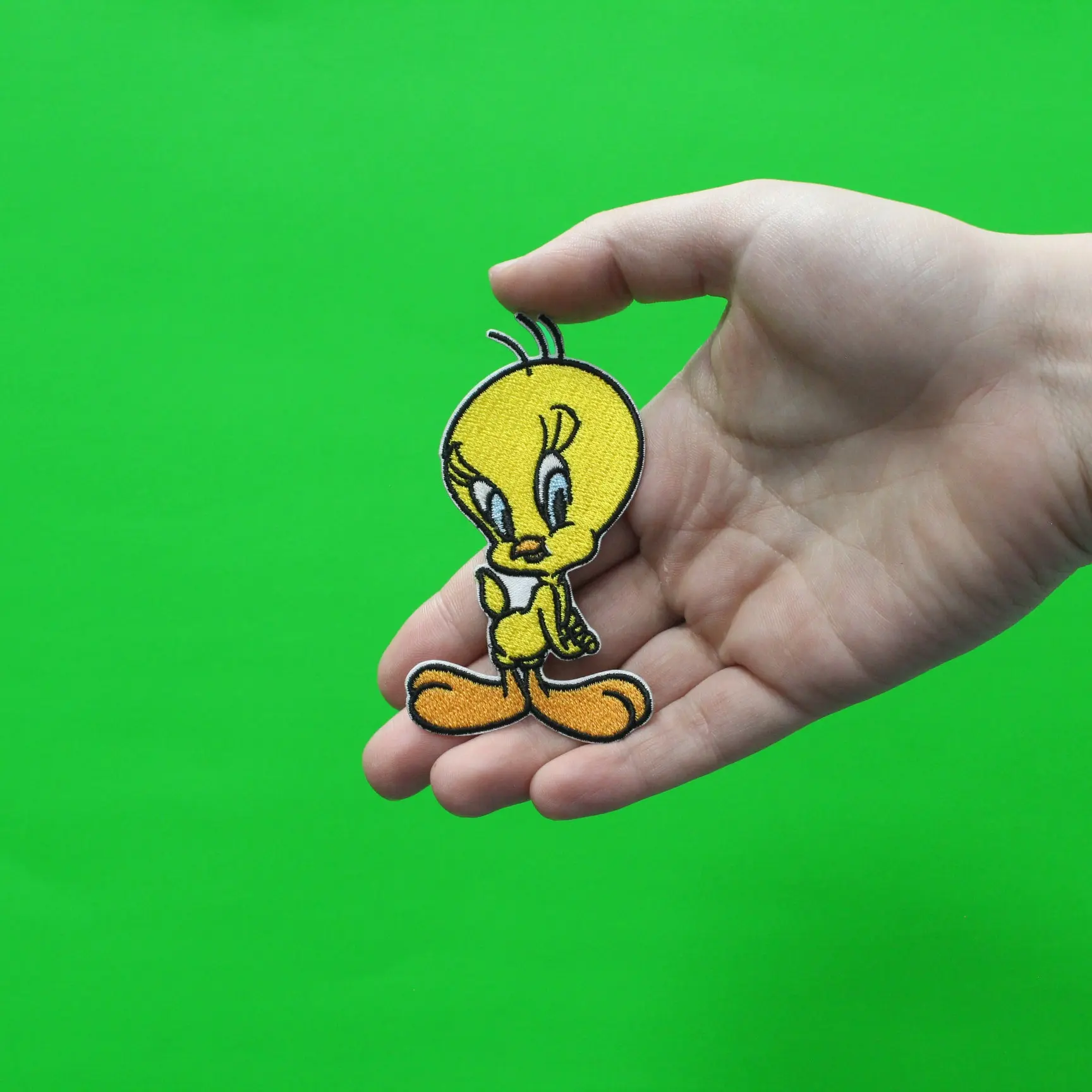 Official Tweety Bird Cute Pose Embroidered Iron On Patch - Image 2