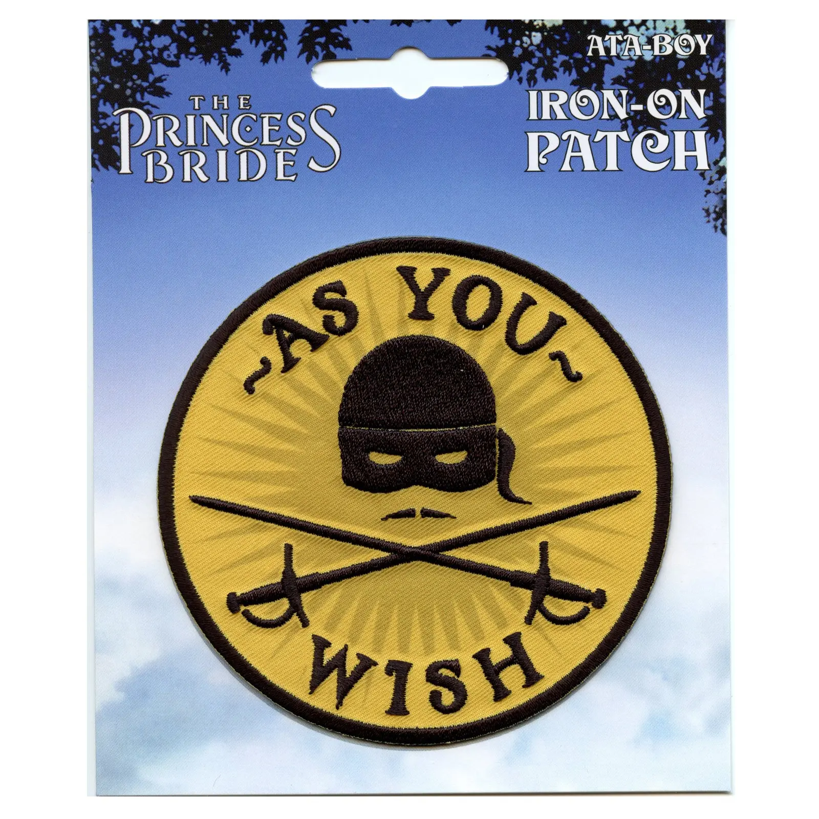 Officially Licensed Princess Bride Embroidered Iron On Patch - Image 2