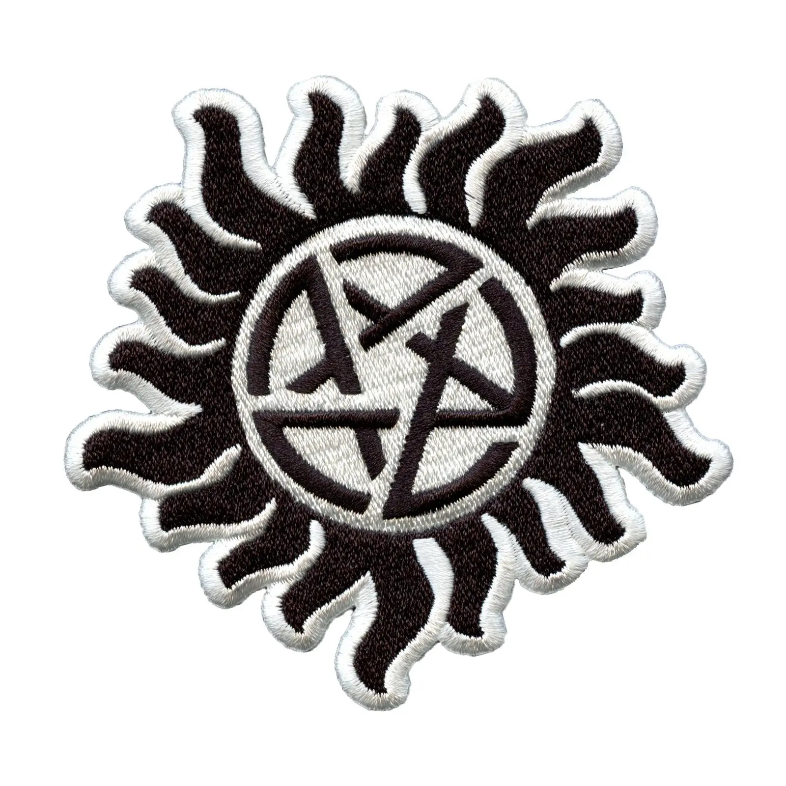 Officially Licensed Supernatural Logo Embroidered Iron On Patch