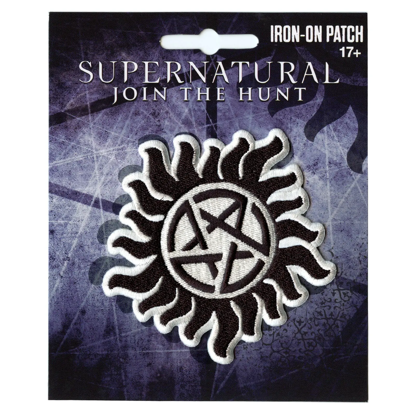 Officially Licensed Supernatural Logo Embroidered Iron On Patch - Image 2