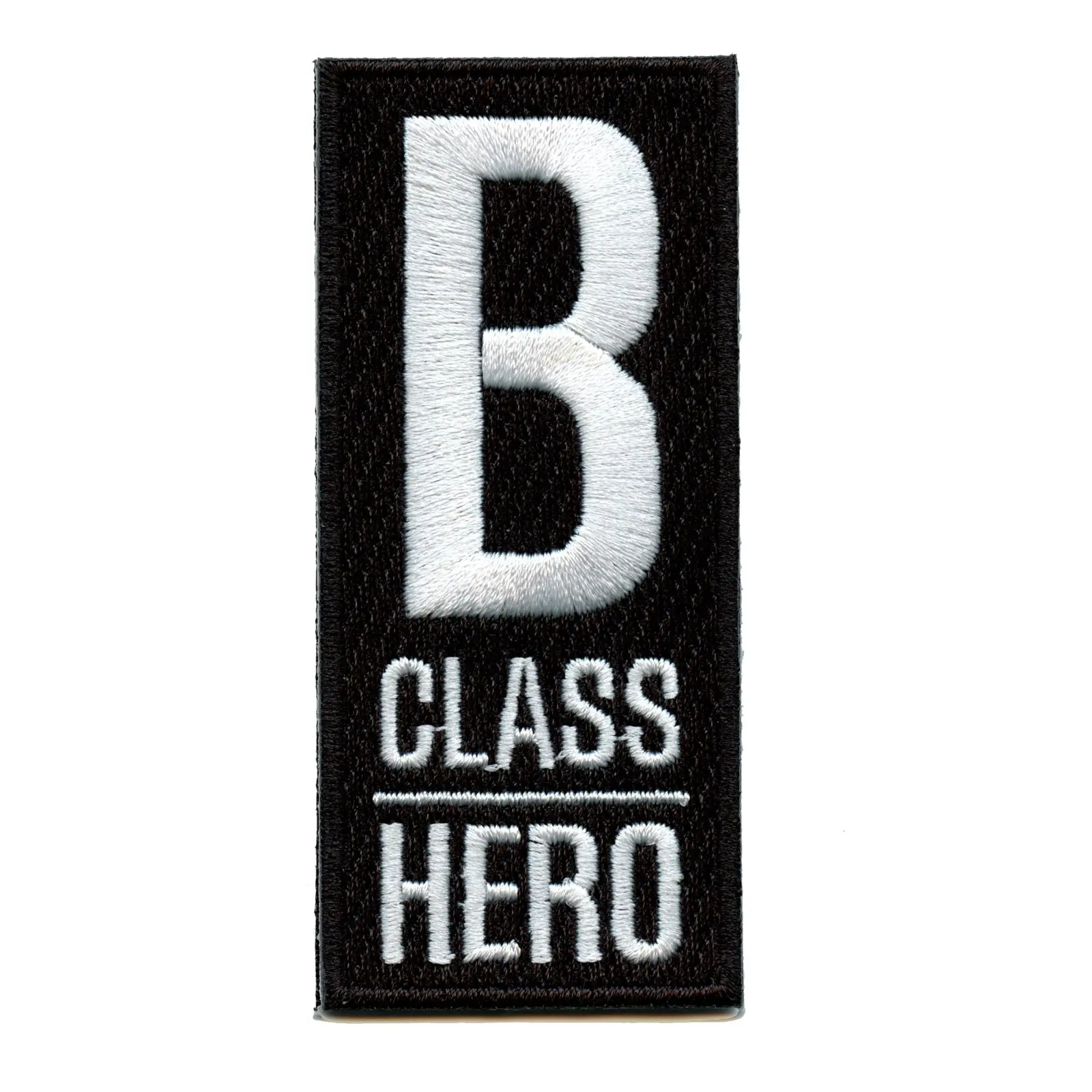 One Punch Man Anime B-Class Hero Embroidered Iron On Patch