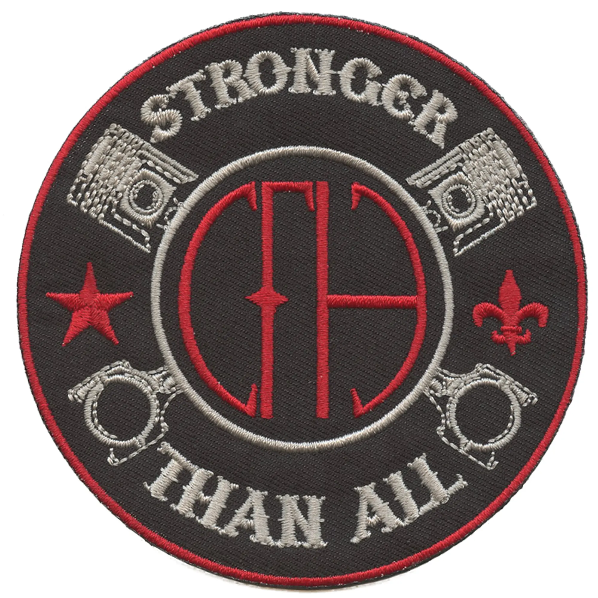 Pantera Stronger Than All Patch Heavy Metal Band Embroidered Iron On