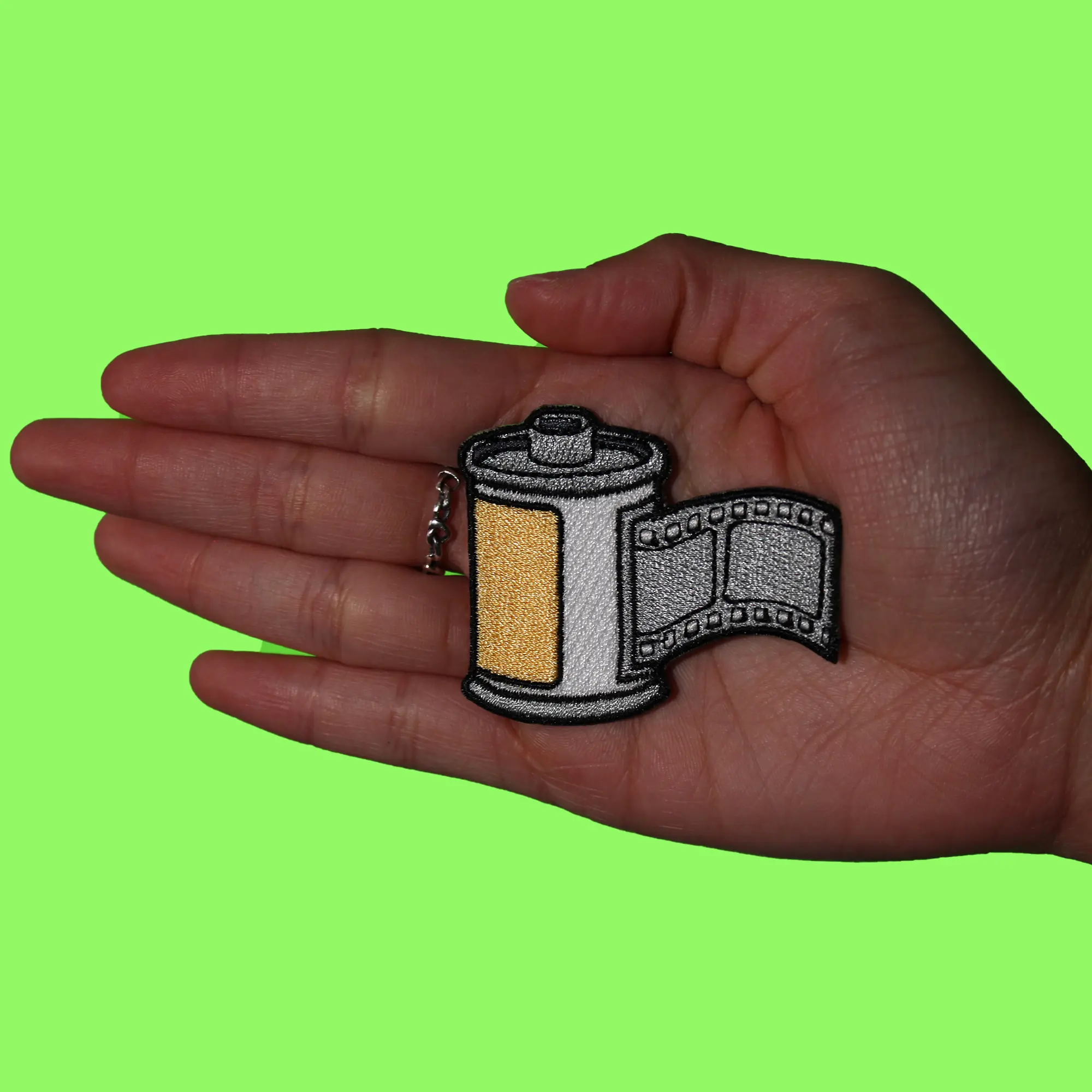 Photography Film Pack Patch Fun Camera Gear Embroidered Iron On - Image 2