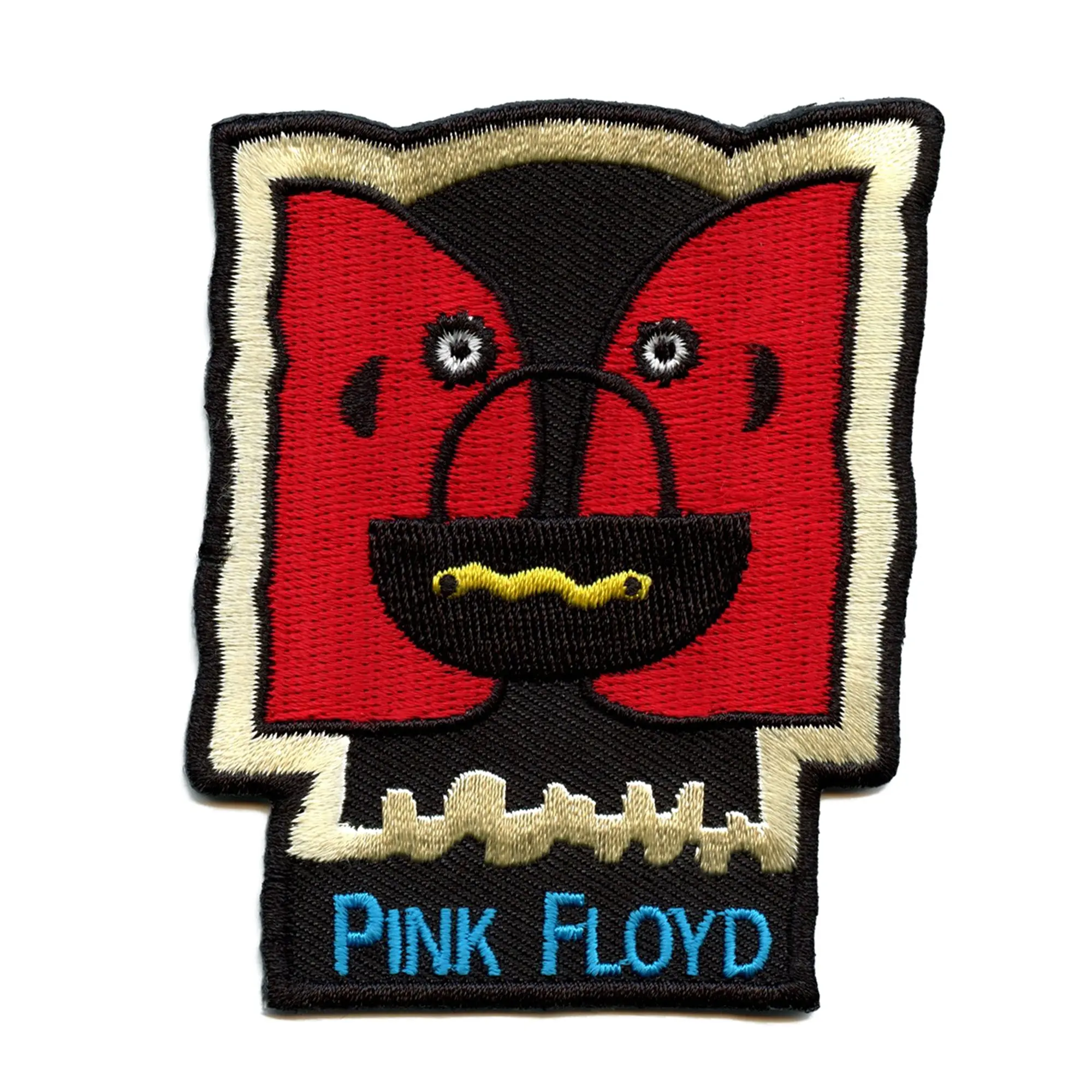 Pink Floyd Patch Double Image Embroidered Iron On