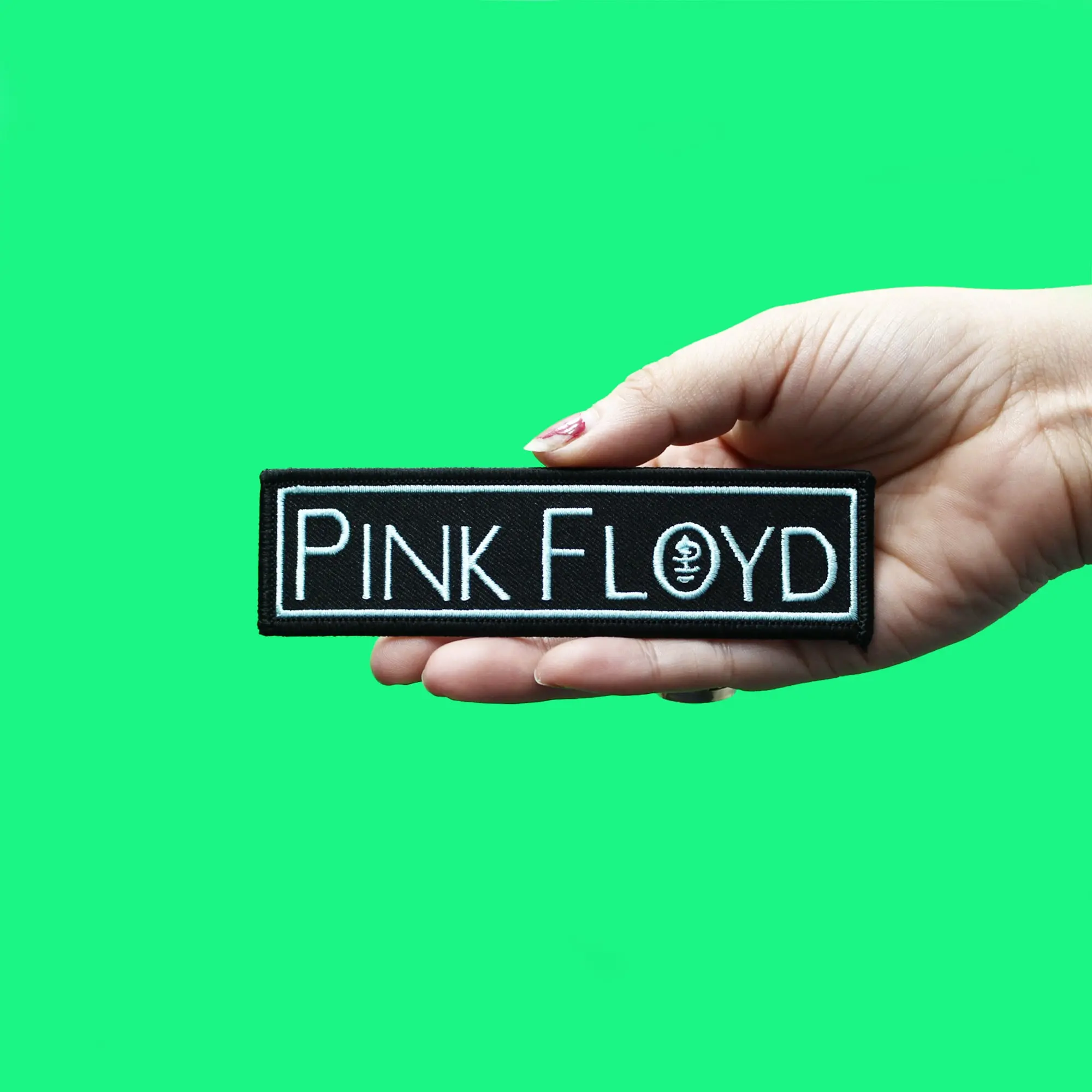 Pink Floyd Patch Monogram Logo Embroidered Iron On - Image 2