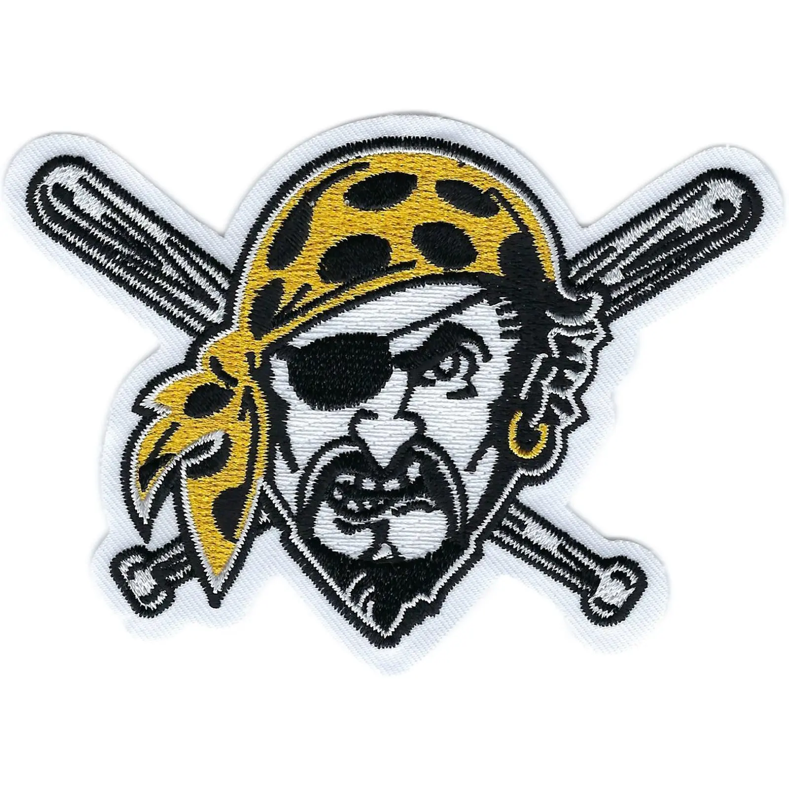 2020 Pittsburgh Pirates Yellow Bandana Road Jersey Sleeve Patch