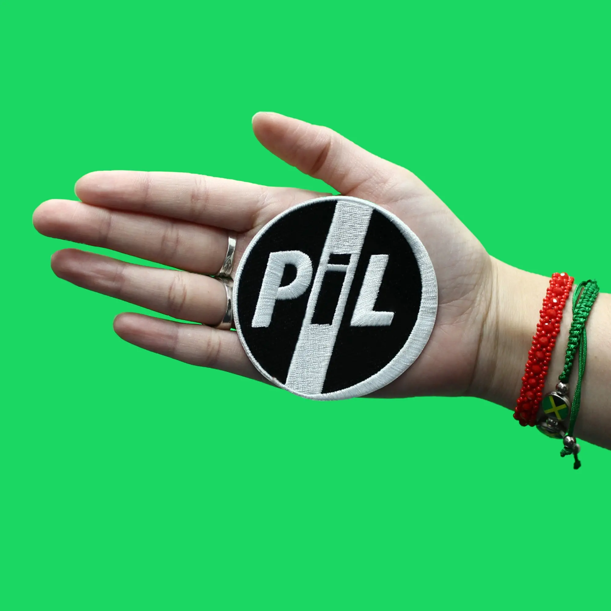 Public Image LTD Logo Patch English Post Punk band Embroidered Iron On - Image 2
