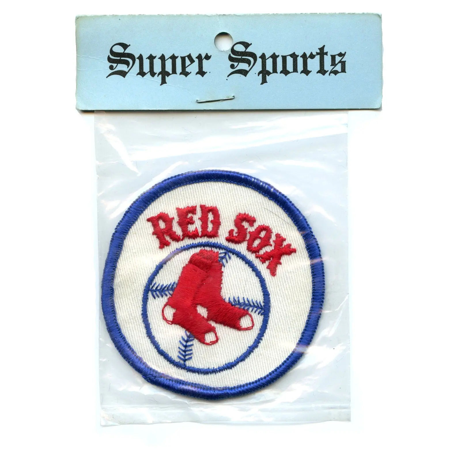 Rare Boston Red Sox MLB Baseball Vintage Round Team Logo Patch