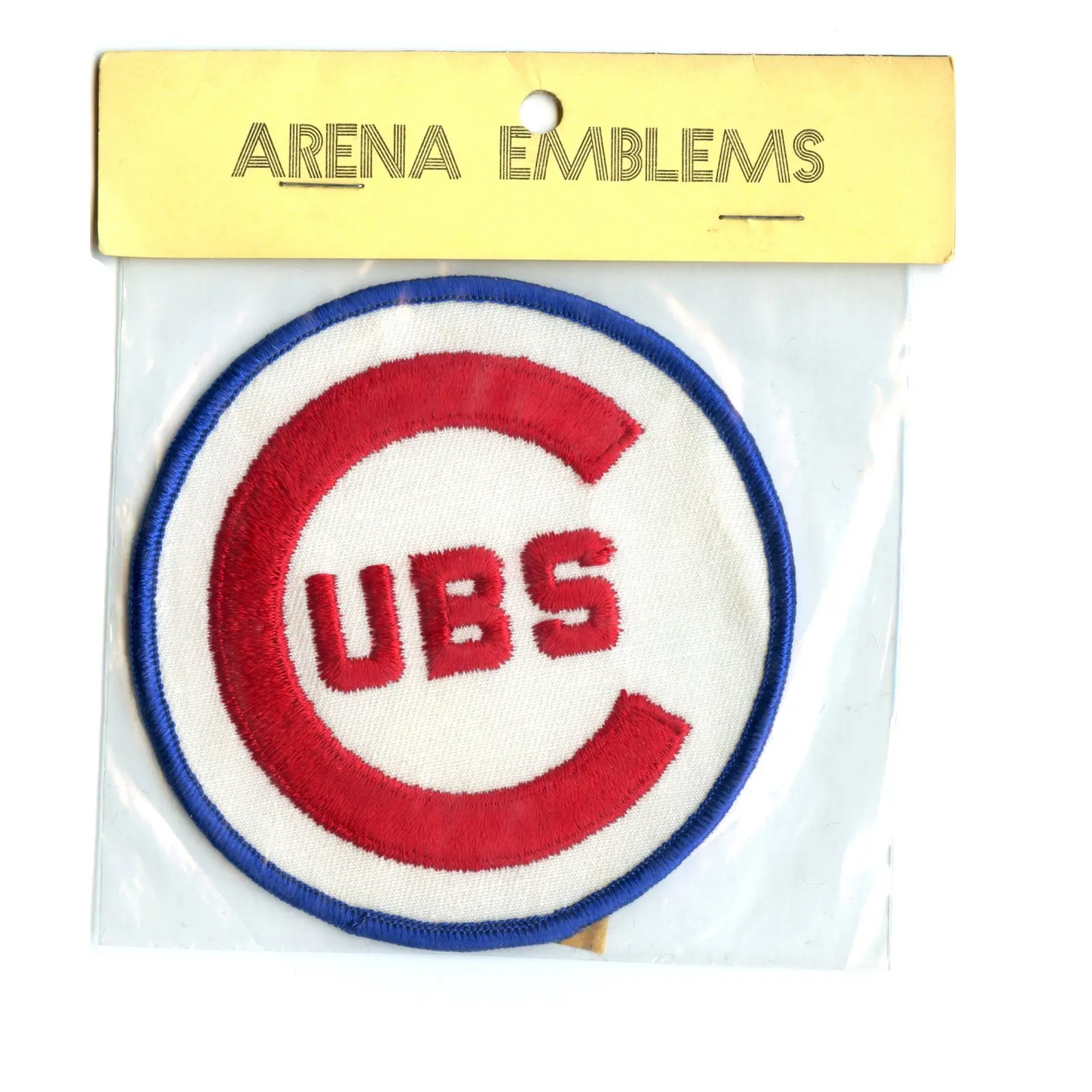 Rare Chicago Cubs MLB Baseball Vintage Round Team Logo Patch