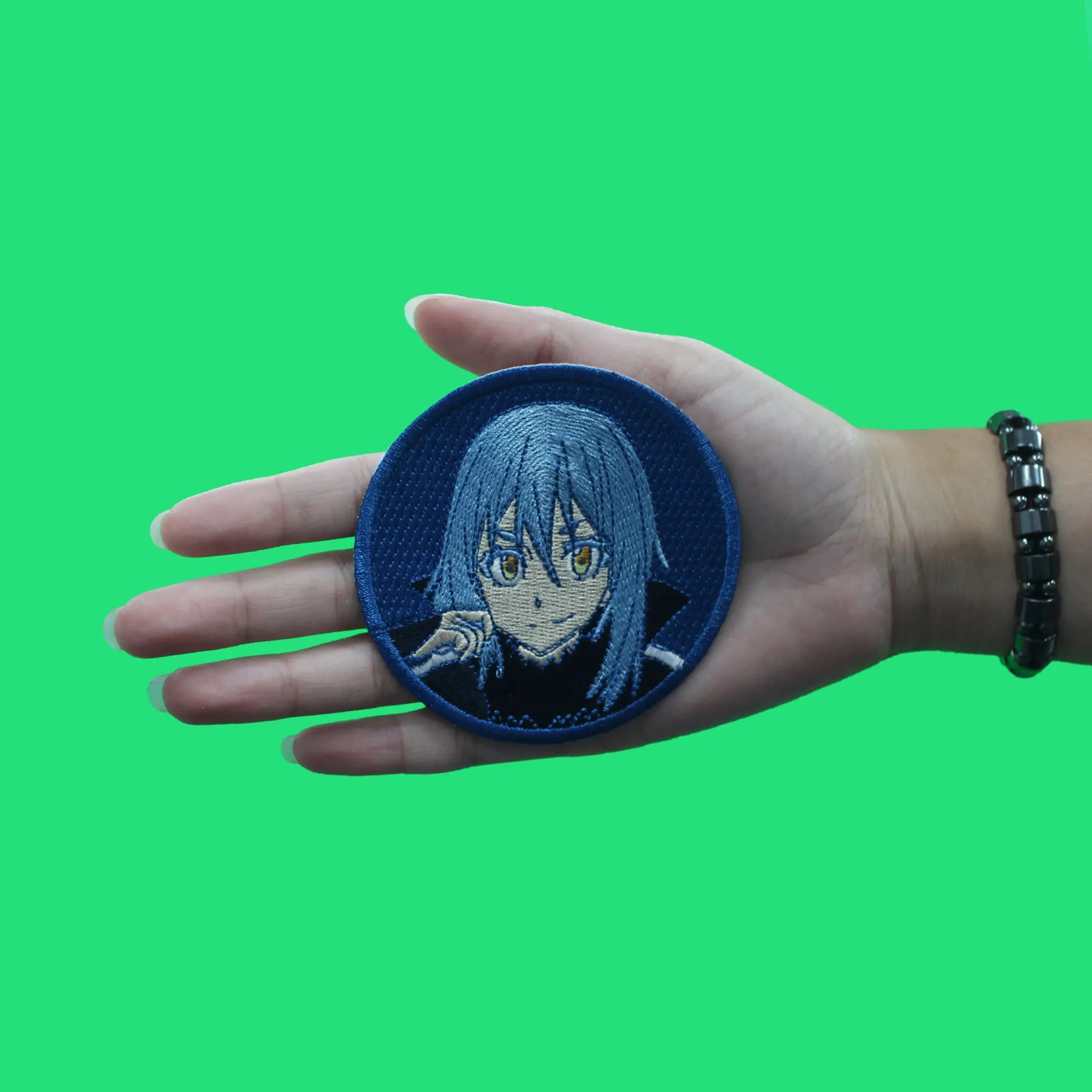 Reincarnated As A Slime Patch Rimuru Smiling Portrait Embroidered Iron On - Image 2