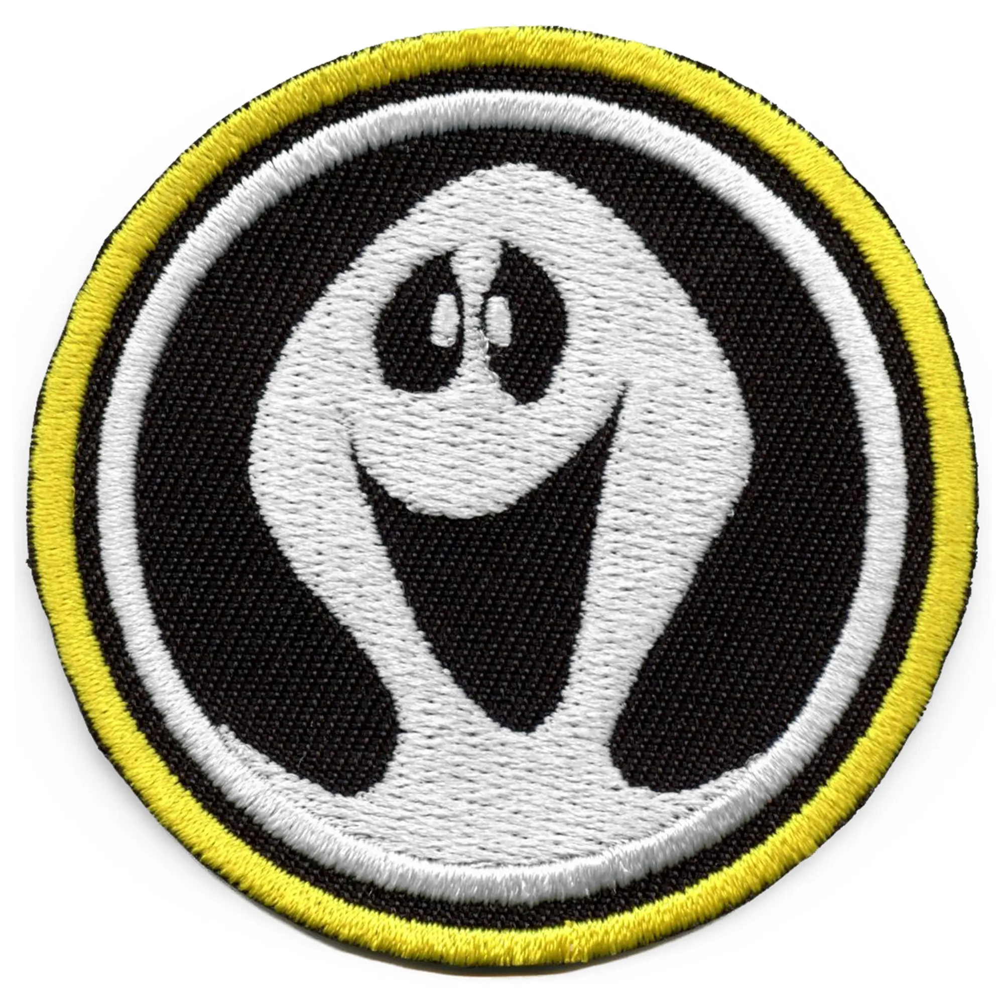 Retro Ghost Hunting Patch Badge Logo Embroidered Iron On