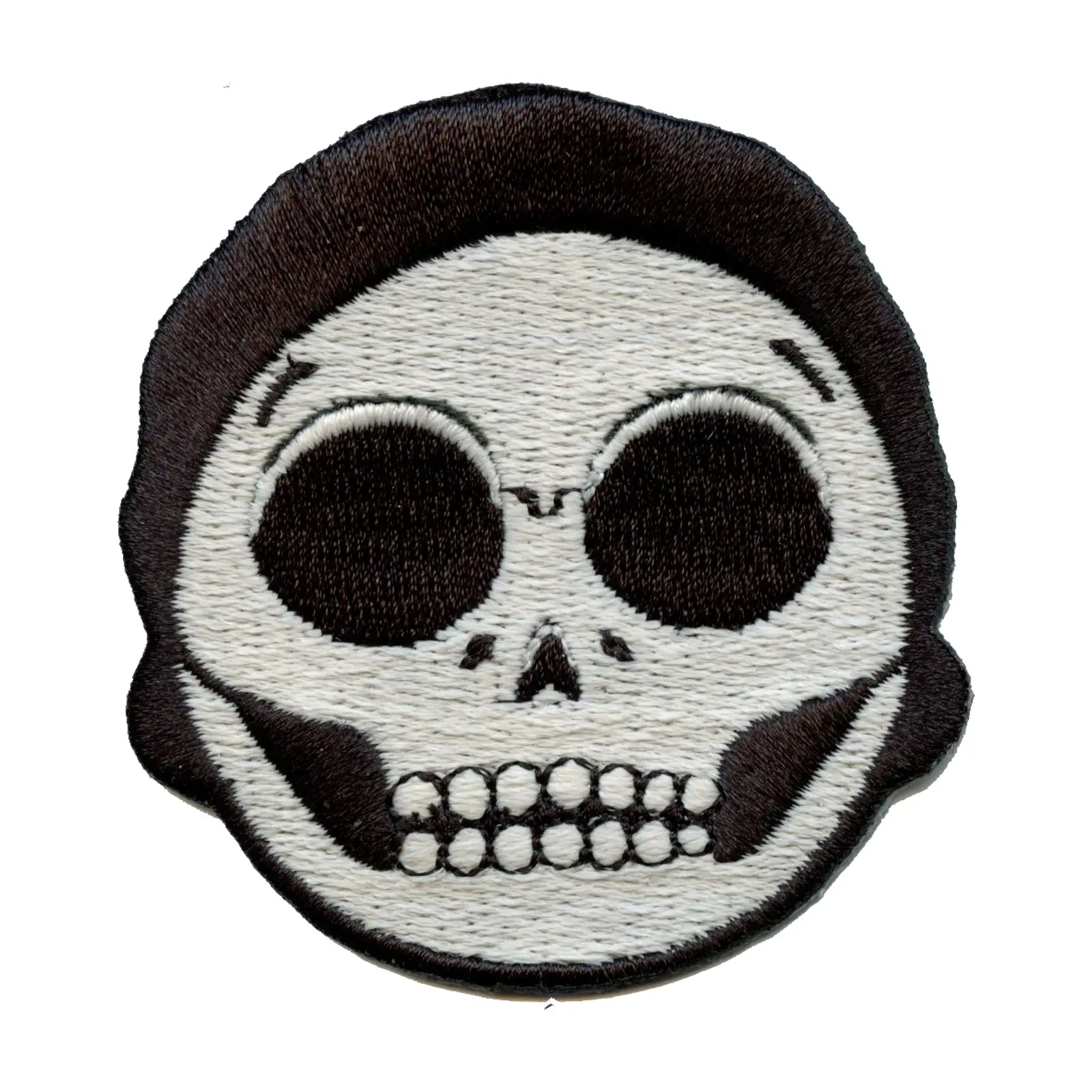 Rick and Morty Skull of Morty Embroidered Iron On Patch