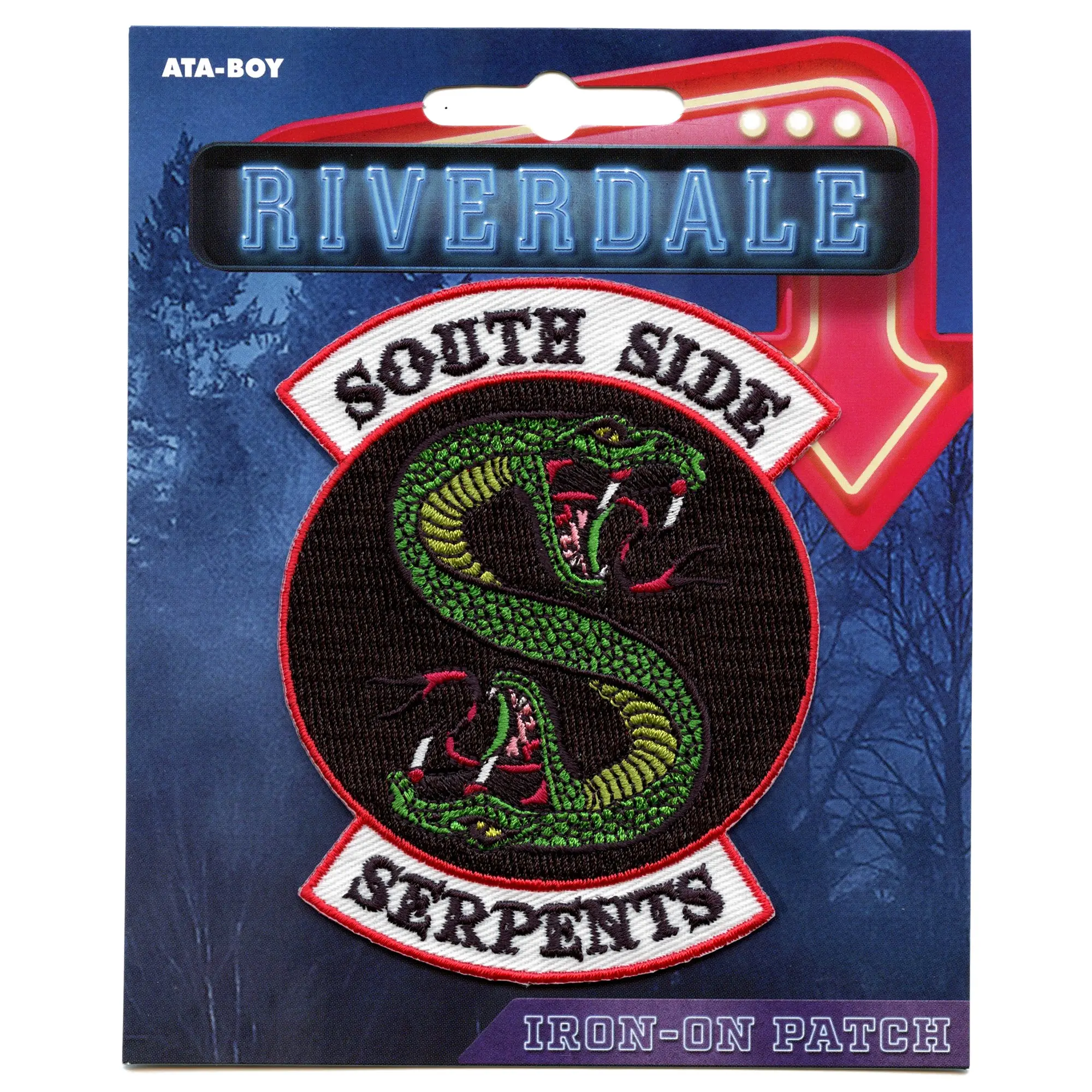 Riverdale South Side Serpents Embroidered Iron On Patch - Image 2
