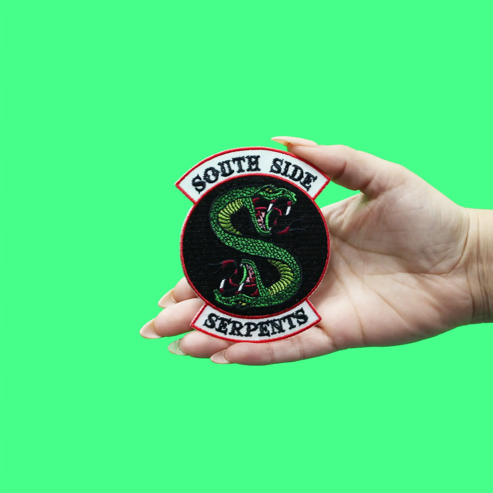 Riverdale South Side Serpents Embroidered Iron On Patch - Image 3