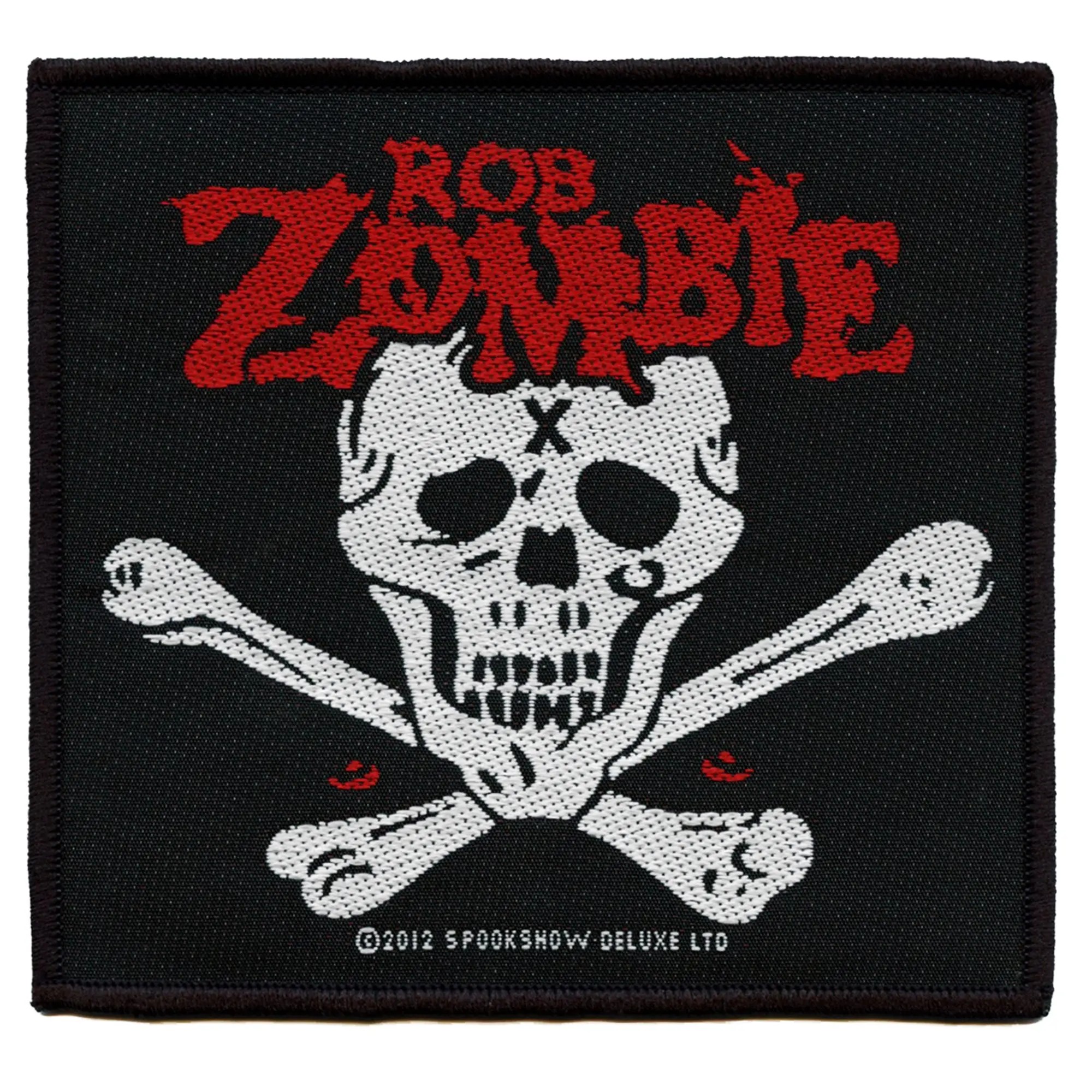 Rob Zombie Dead Return Patch Heavy Metal Rock Band Woven Sew On