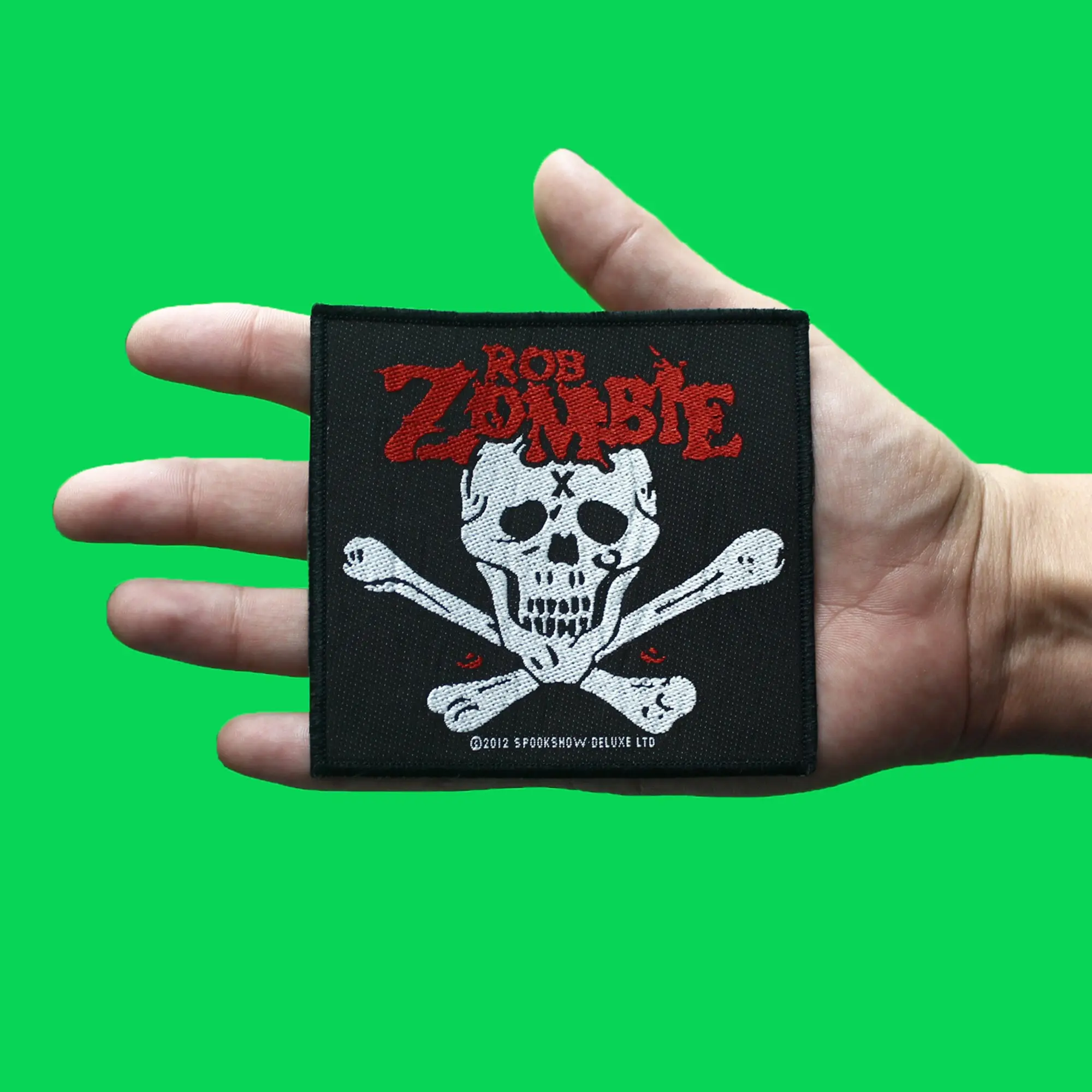 Rob Zombie Dead Return Patch Heavy Metal Rock Band Woven Sew On - Image 2