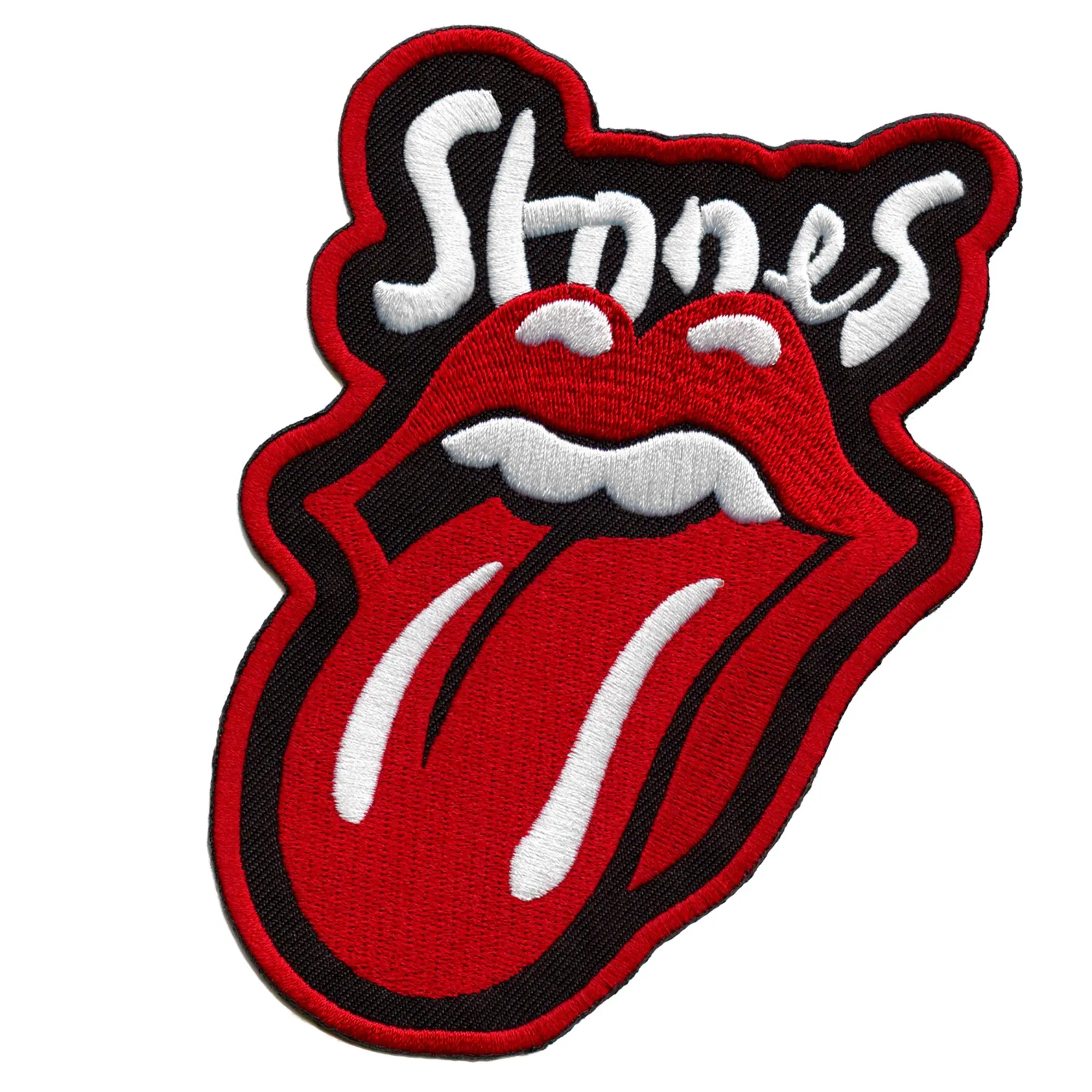 Rolling 'Stones' Classic Patch Tongue Mick Jagger Embroidered Iron On