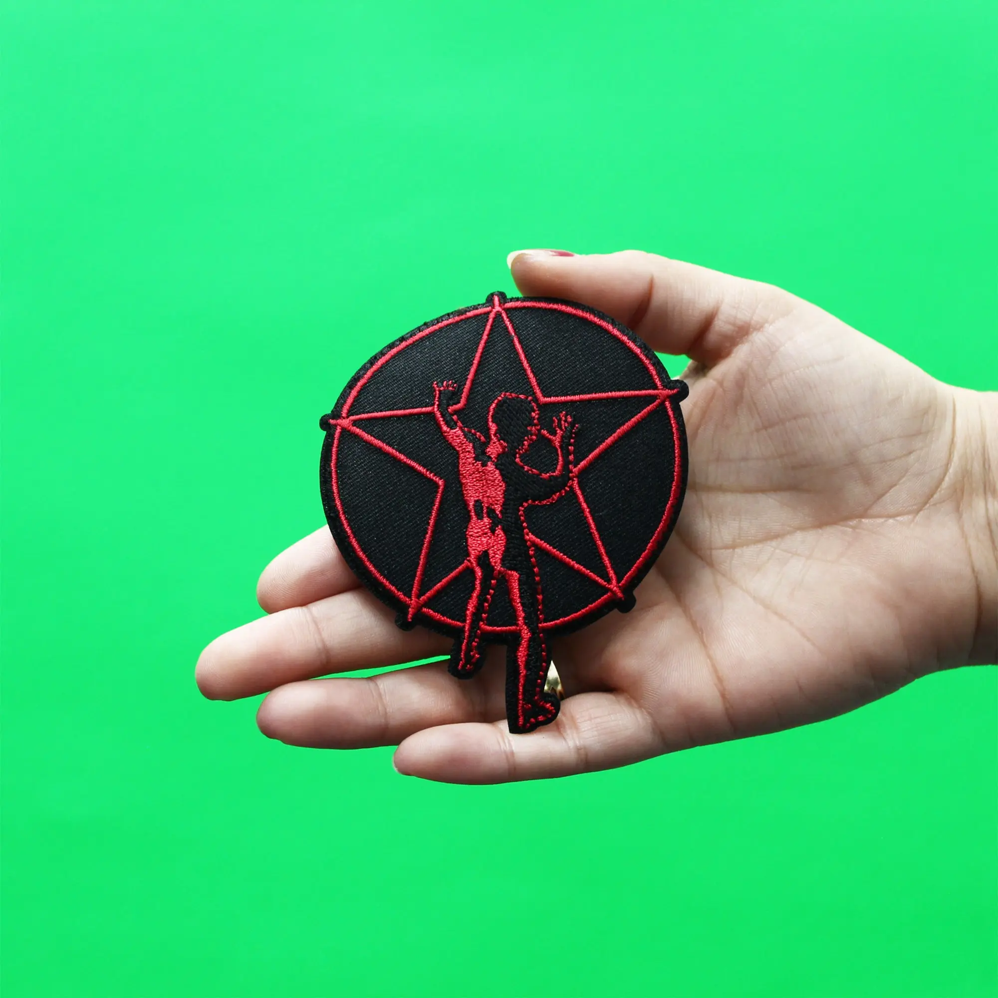 Rush Patch Starman Logo Embroidered Iron On - Image 2