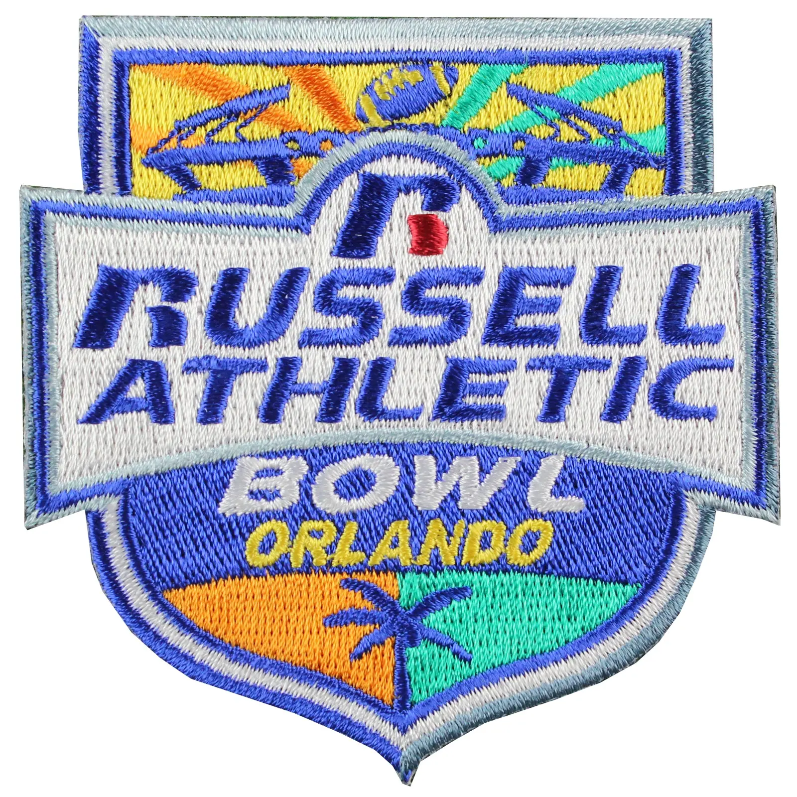 Russell Athletic Bowl Jersey Patch West Virginia Vs. Miami 2016