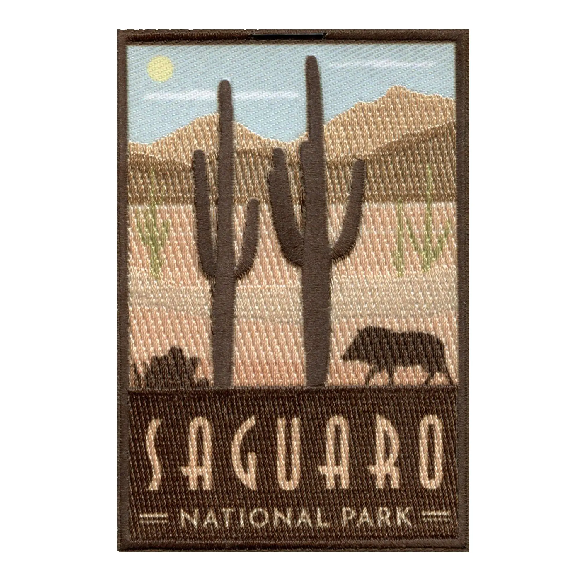 Saguaro National Park Patch Arizona Cacti Travel Sublimated Iron On