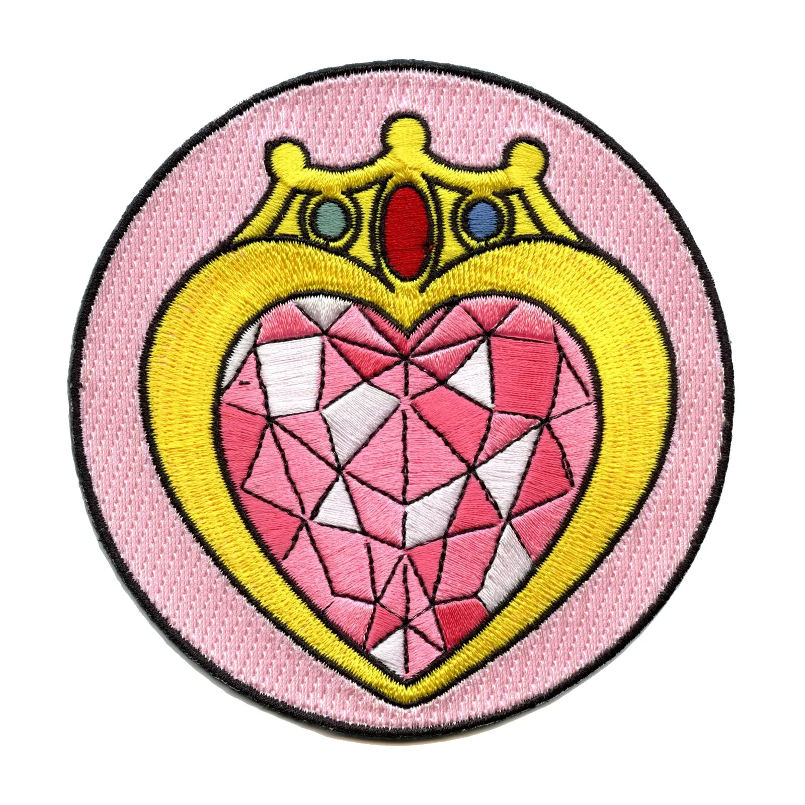 Sailor Moon Anime Prism Heart Compact Embroidered Iron On Patch