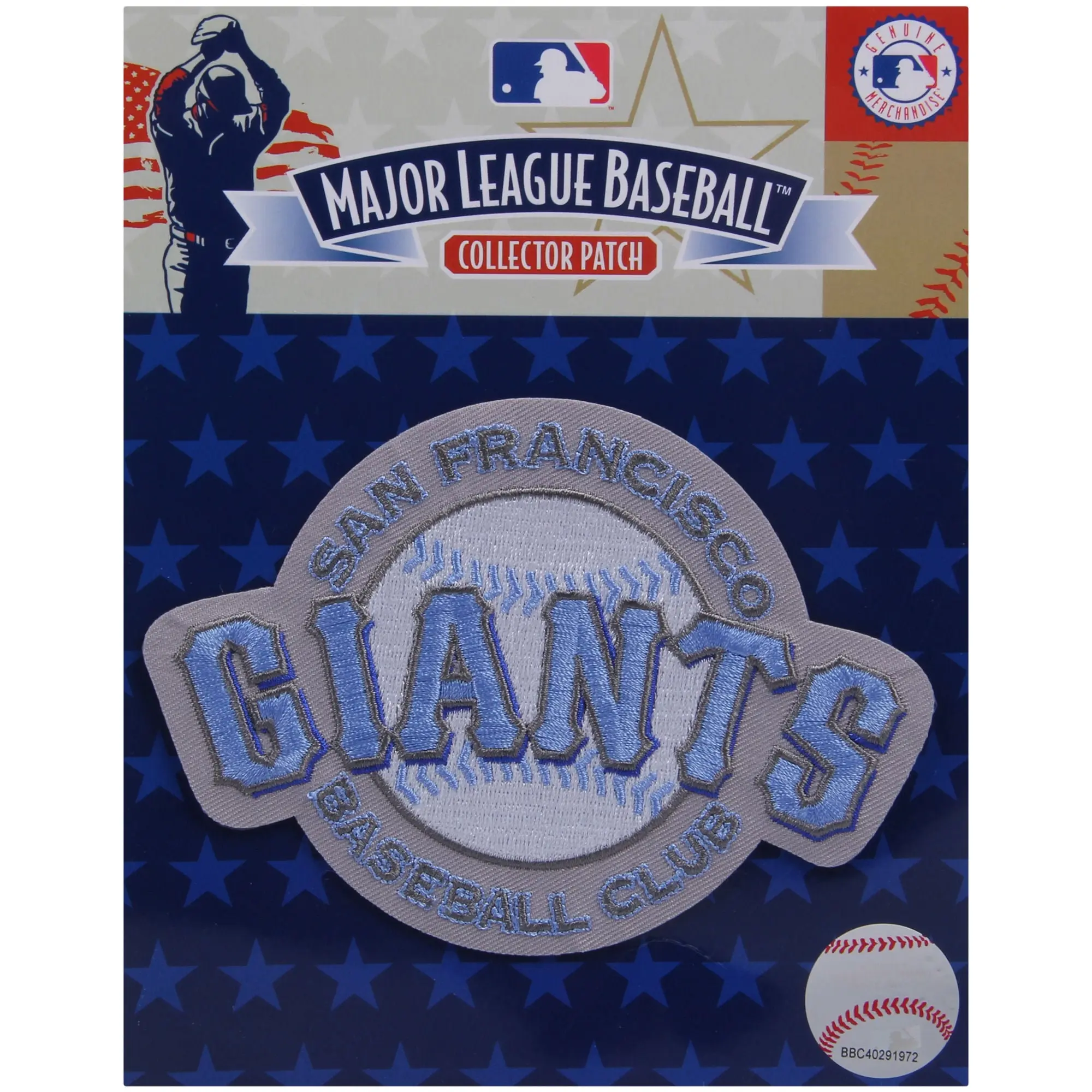 San Francisco Giants Fathers Day Blue Sleeve Jersey Patch