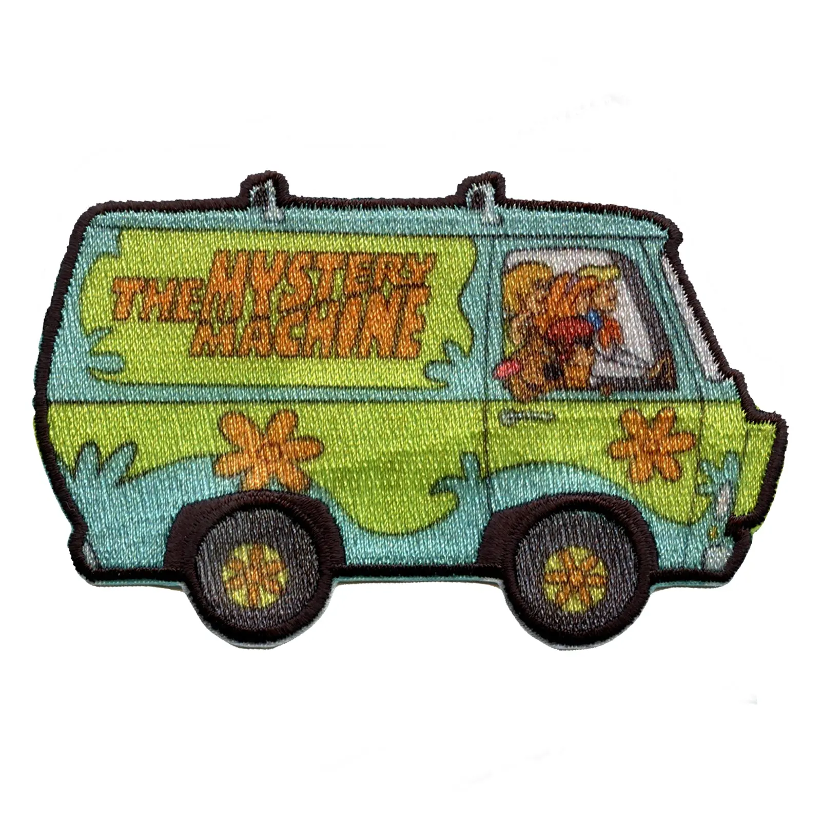 Scooby Doo Mystery Machine Van Embroidered Iron On Photo Patch