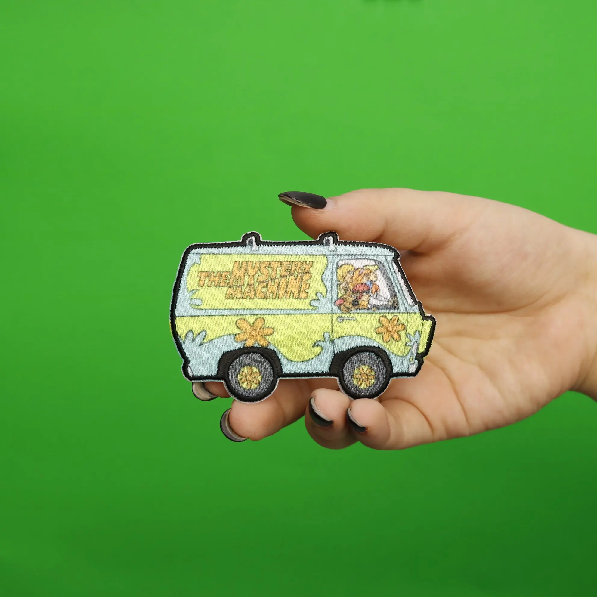 Scooby Doo Mystery Machine Van Embroidered Iron On Photo Patch - Image 2