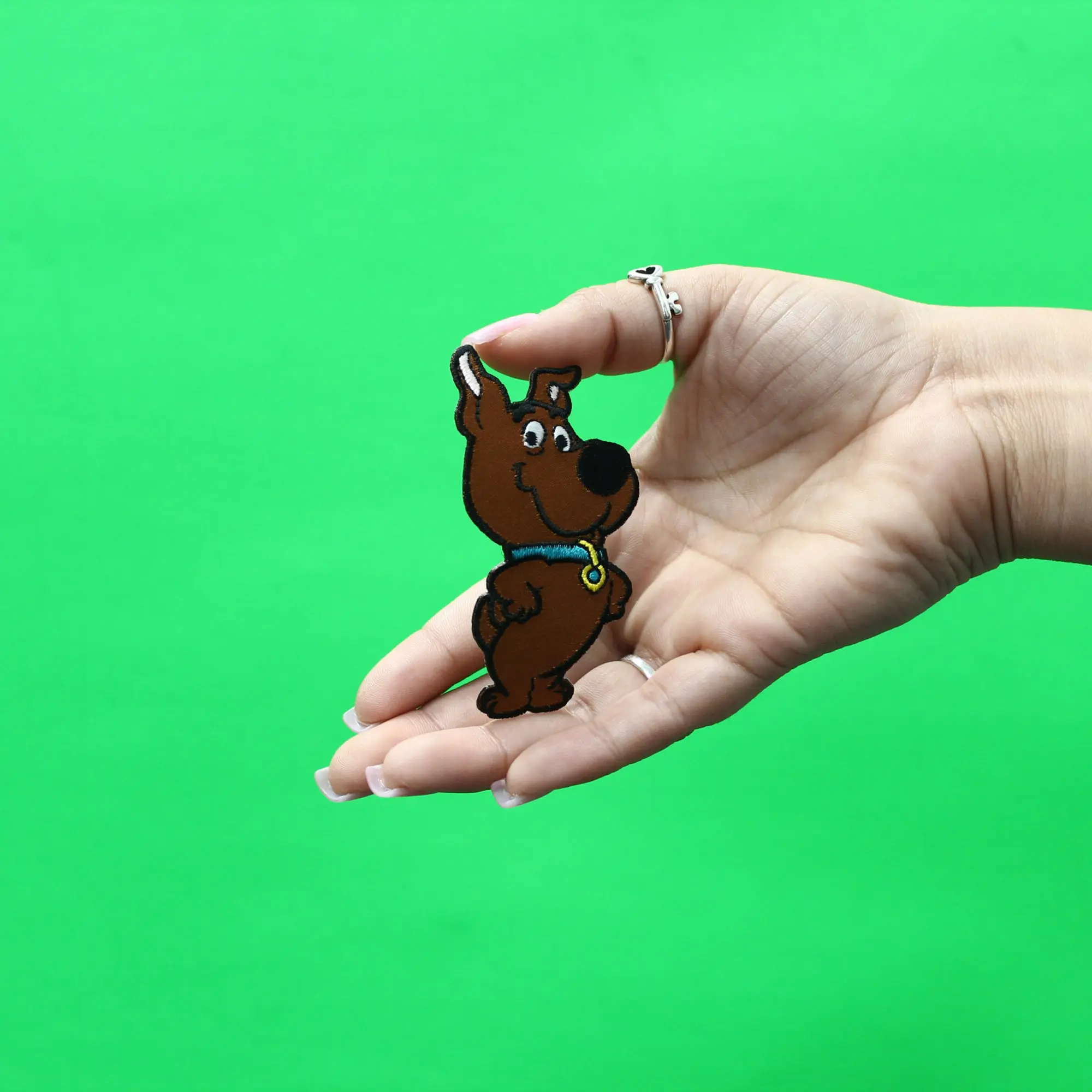 Scooby Doo Scrappy Patch Mystery Detective Puppy Embroidered Iron On - Image 3