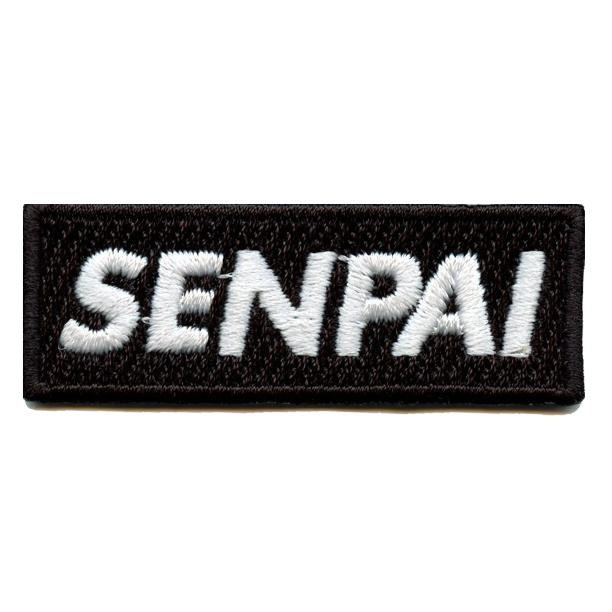 Senpai Hat Patch Box Logo Embroidered Iron On