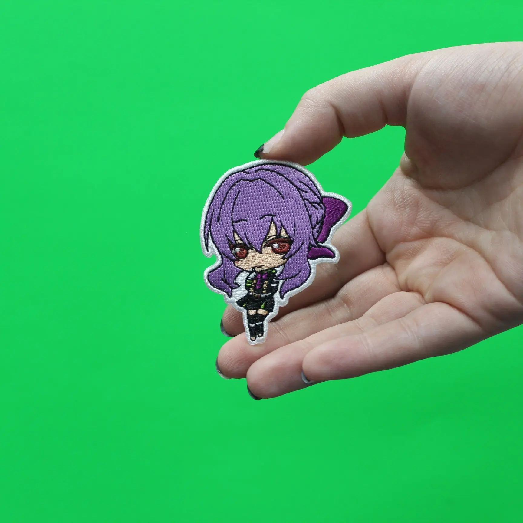 Seraph of the End Shinoa Anime Embroidered Iron On Patch - Image 2