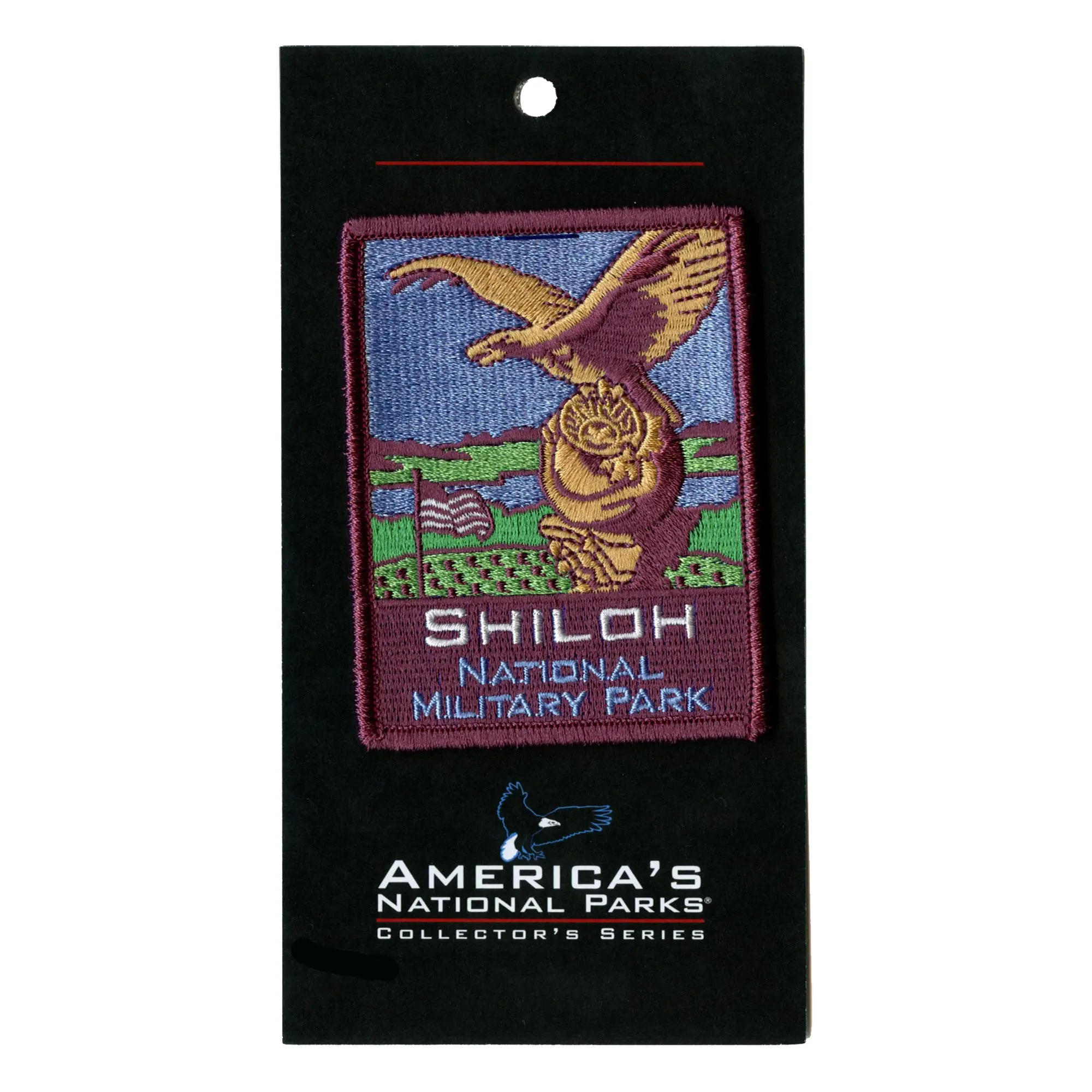 Shiloh National Military Park Patch Civil War Travel Embroidered Iron On - Image 2