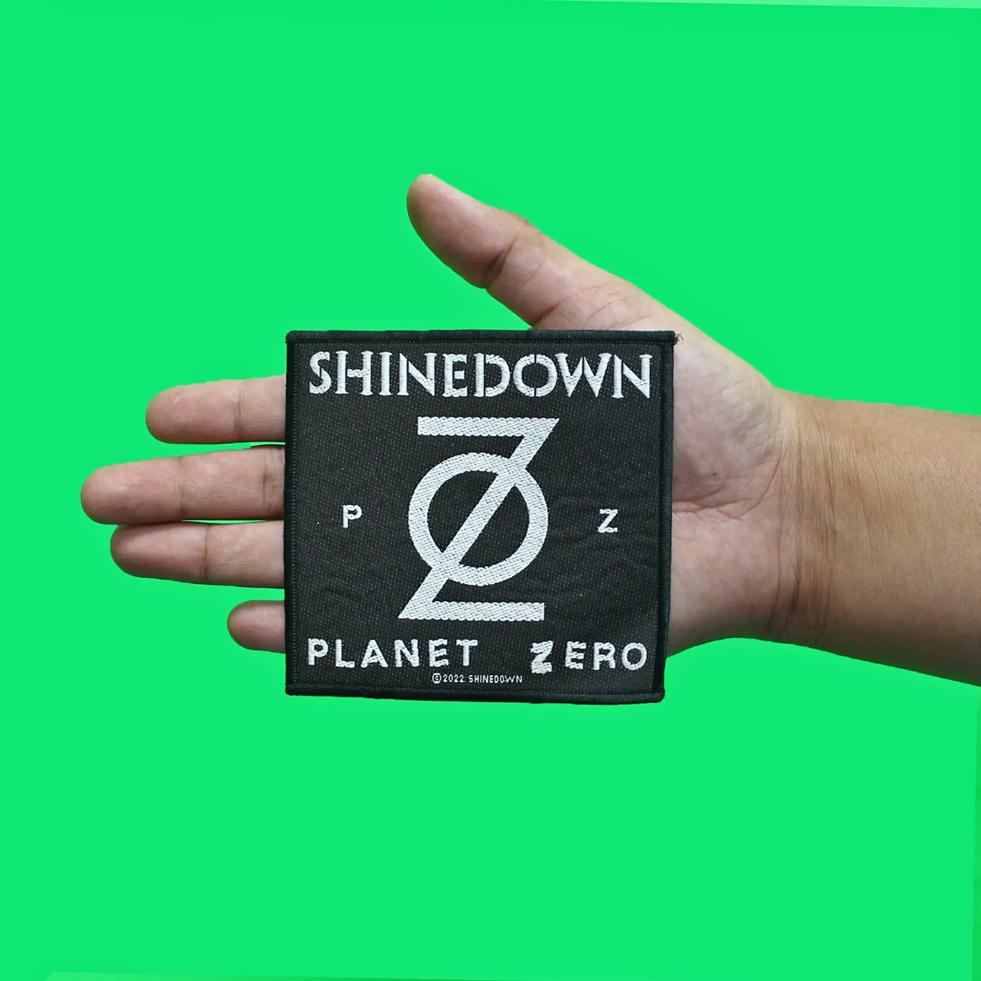 Shinedown Planet Zero Patch Standard Album Florida Woven Sew On - Image 2