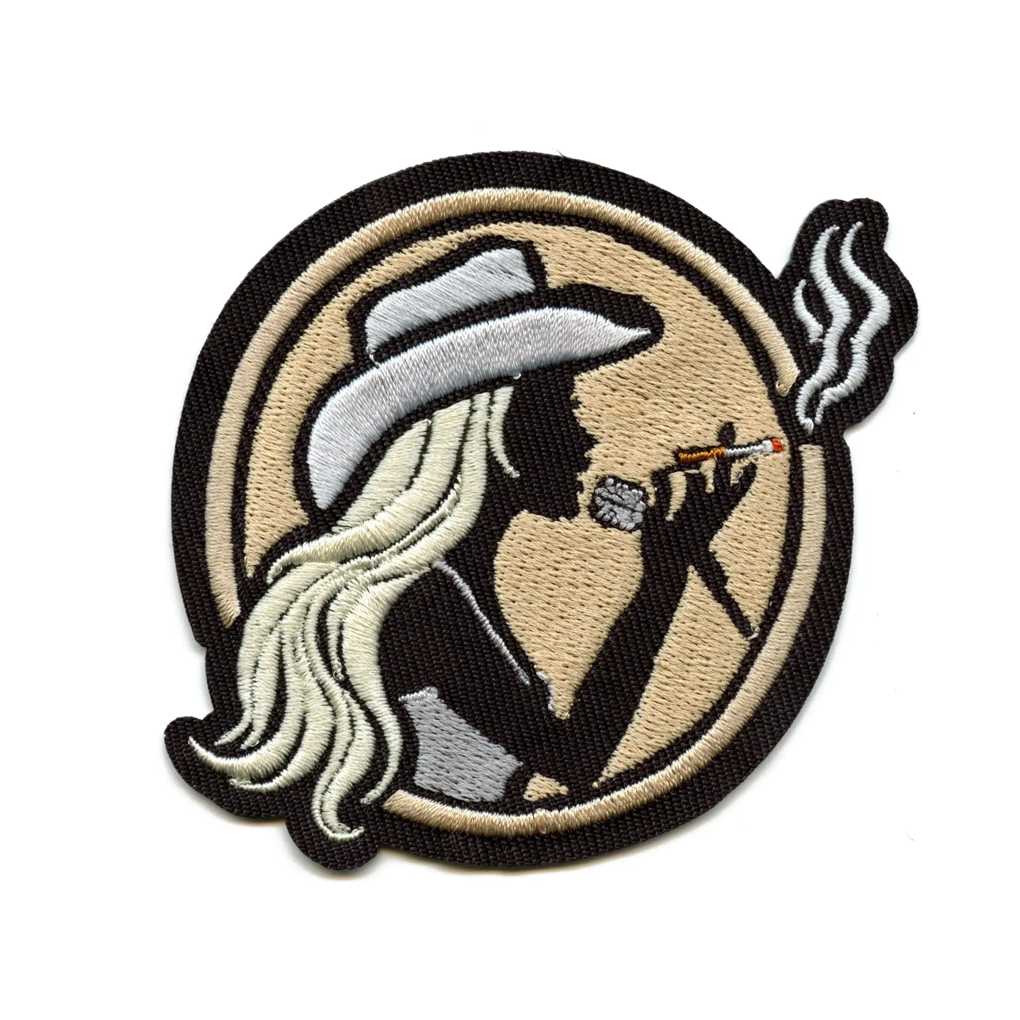 Queen B Country Album Patch R&B Singer Entertainer Embroidered Iron On