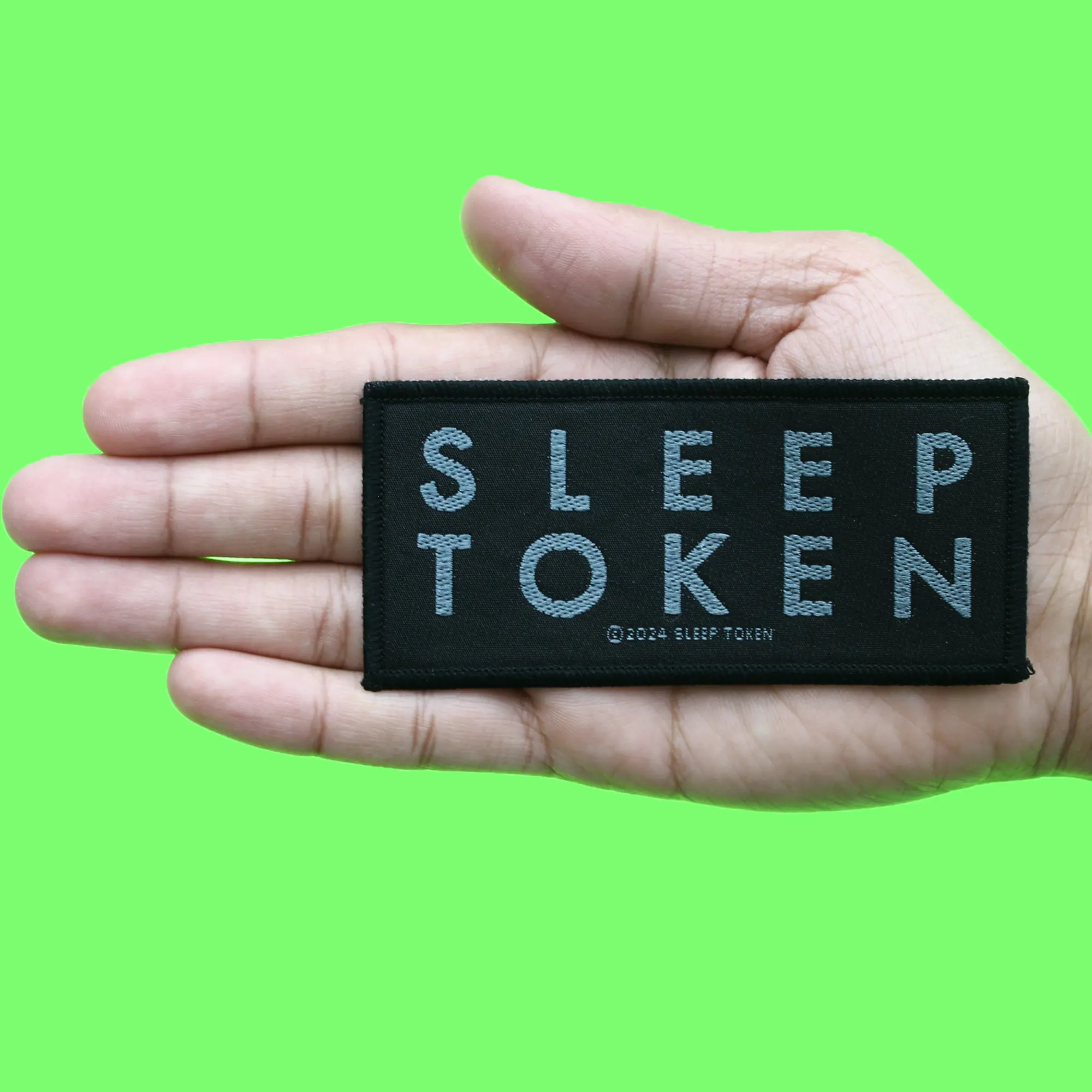 Sleep Token Logo Patch British Rock Band Woven Sew On - Image 2
