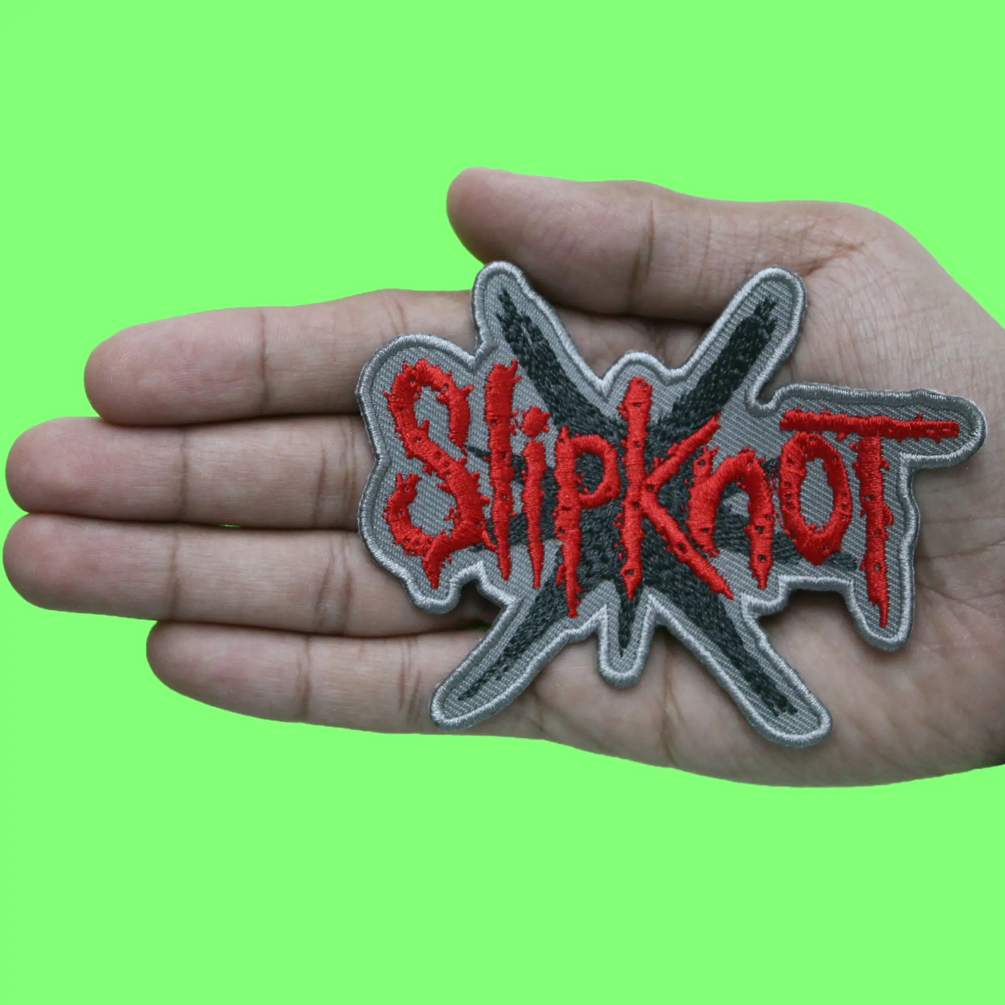 Slipknot Rock Band Patch 9-Point Star Embroidered Iron On - Image 2