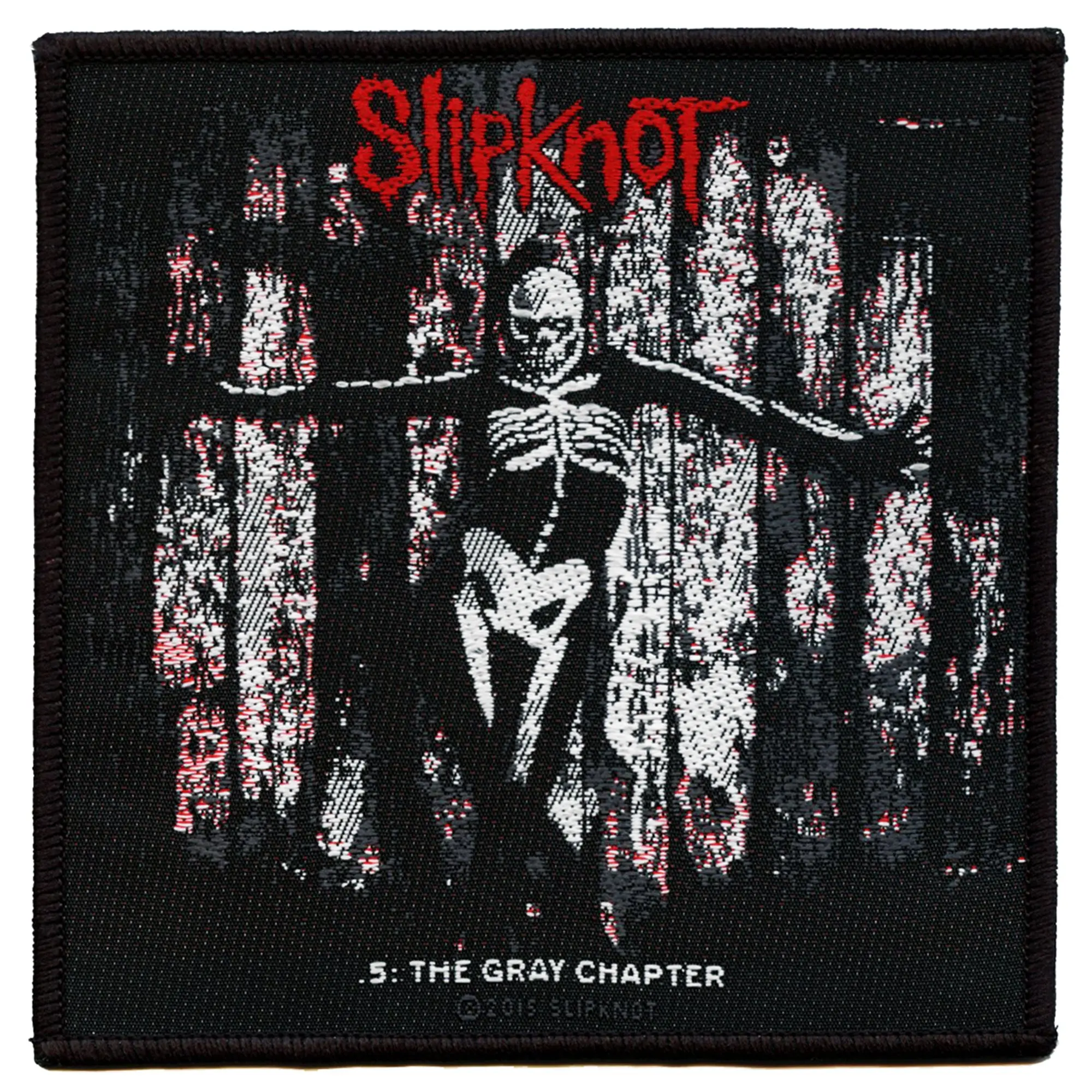 Slipknot The Gray Chapter Patch Album American Metal Woven Sew On
